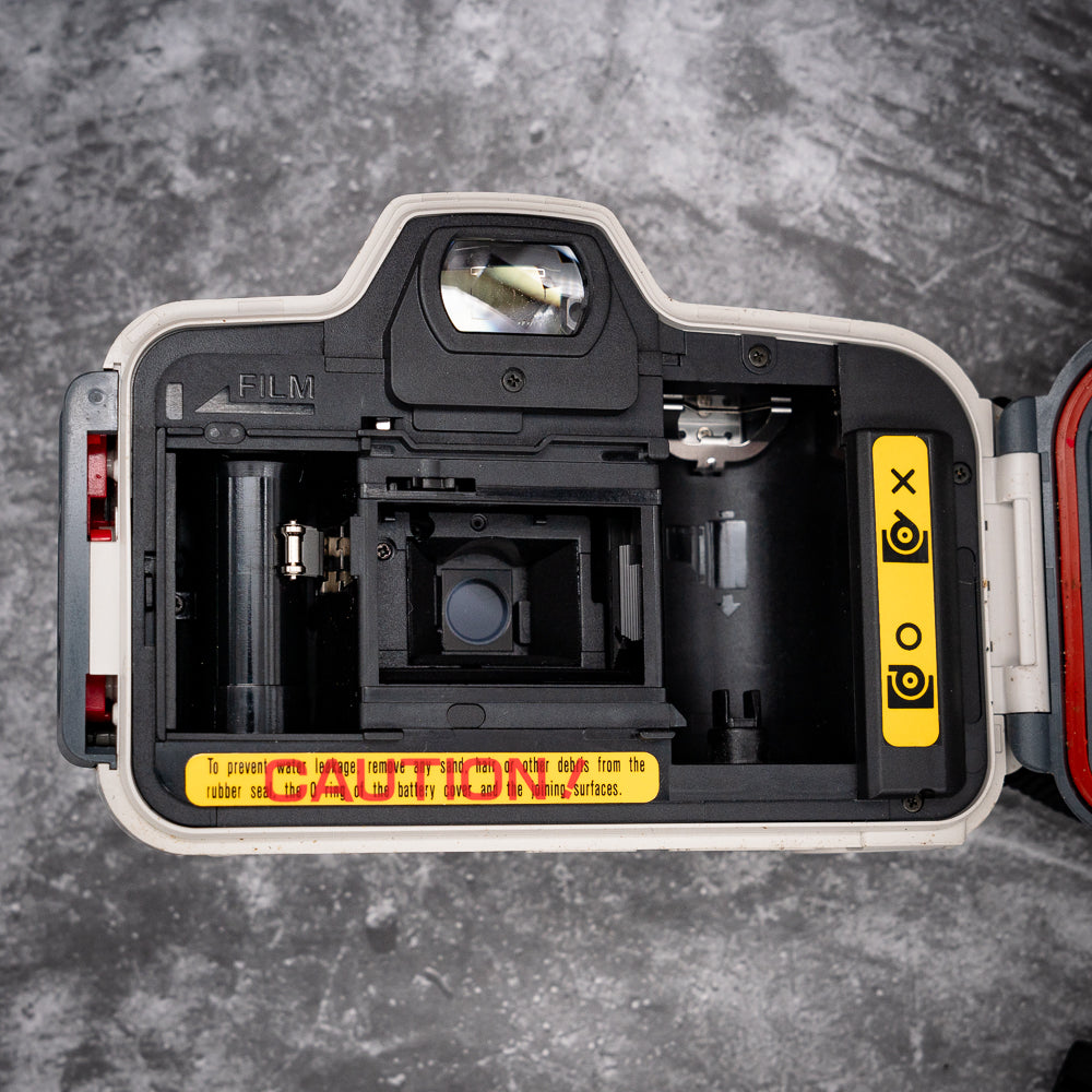 35mm Point & Shoot Film Camera Kit | Canon Sure Shot A1 + Carry Case, Roll Of Expired Film
