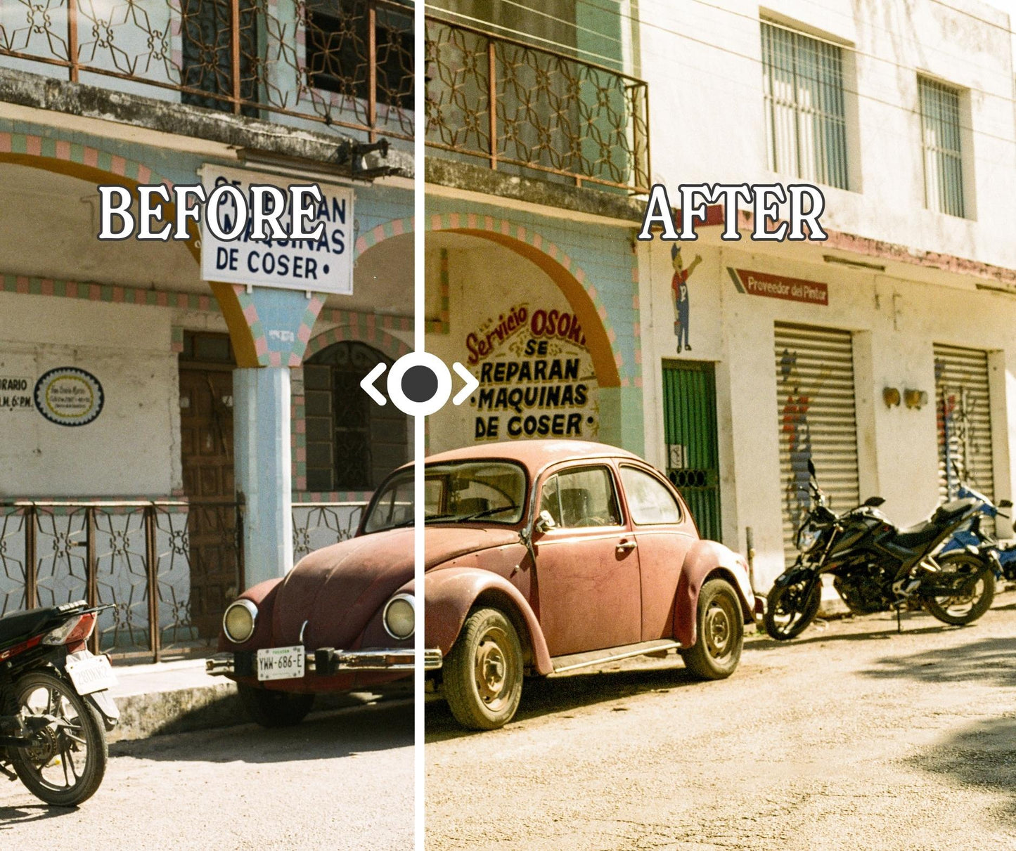 Film Scan Presets - Warm
