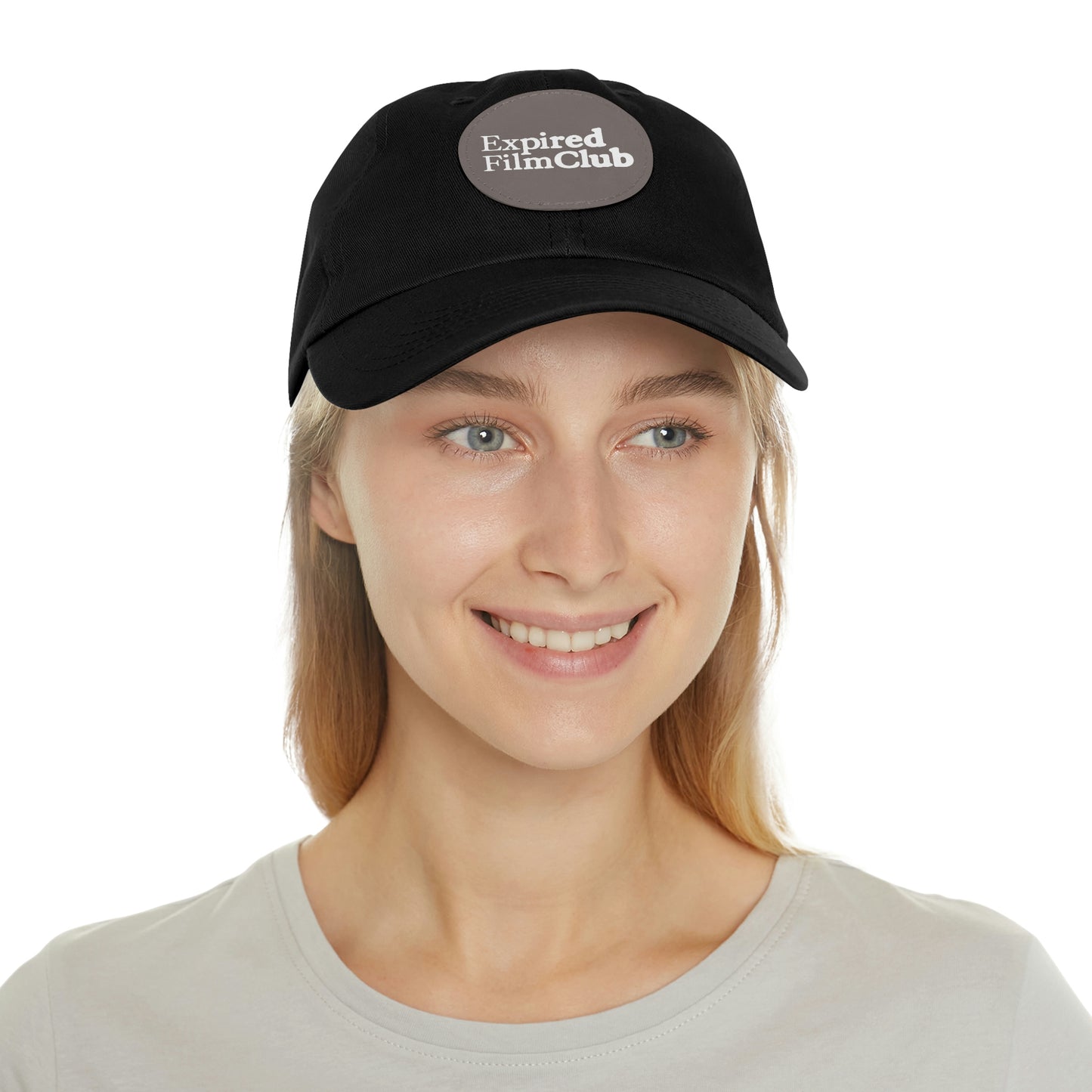 Expired Film Club Logo Hat - Leather Patch (Round)