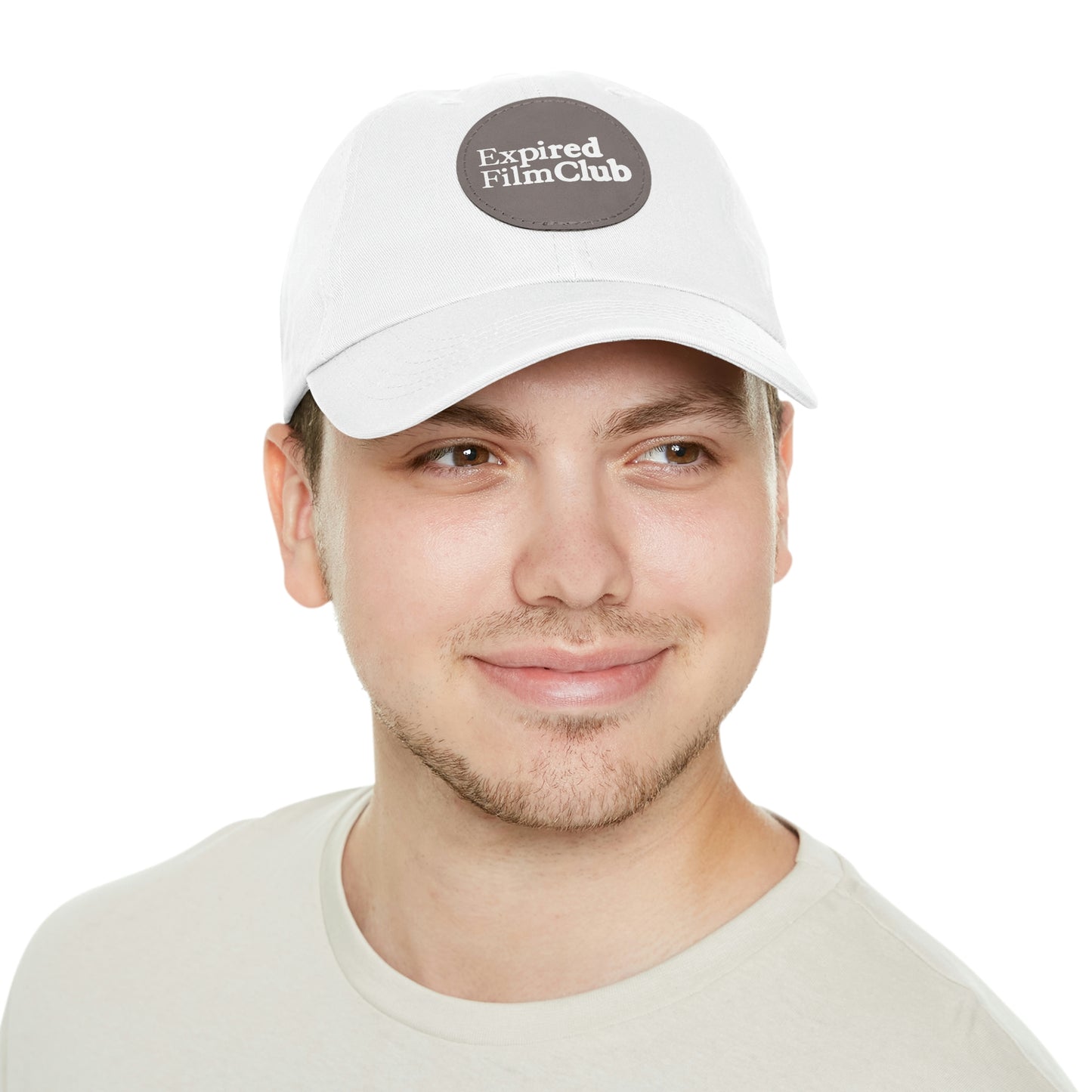 Expired Film Club Logo Hat - Leather Patch (Round)