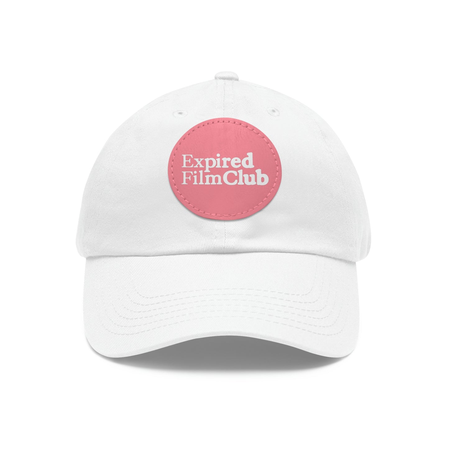 Expired Film Club Logo Hat - Leather Patch (Round)