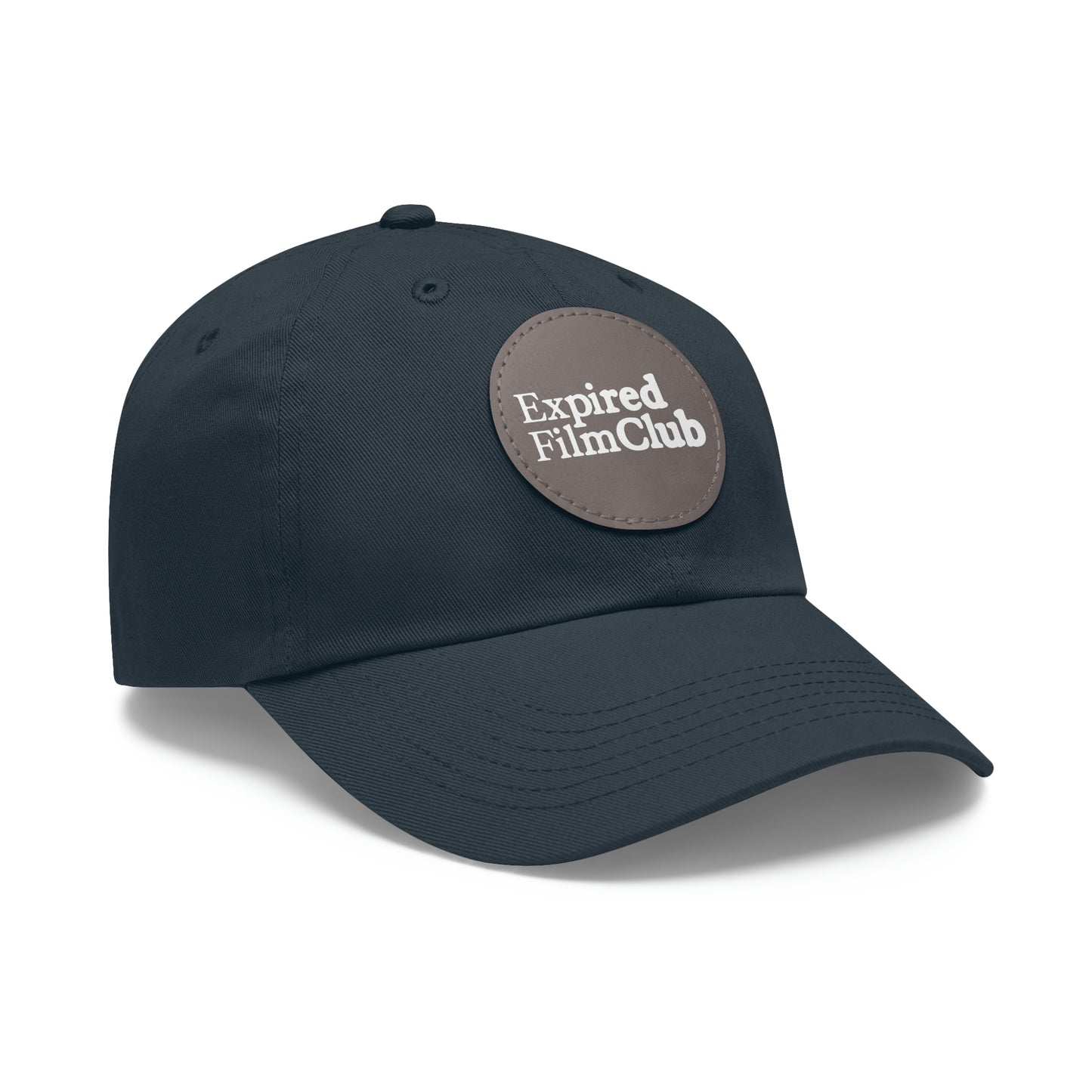 Expired Film Club Logo Hat - Leather Patch (Round)