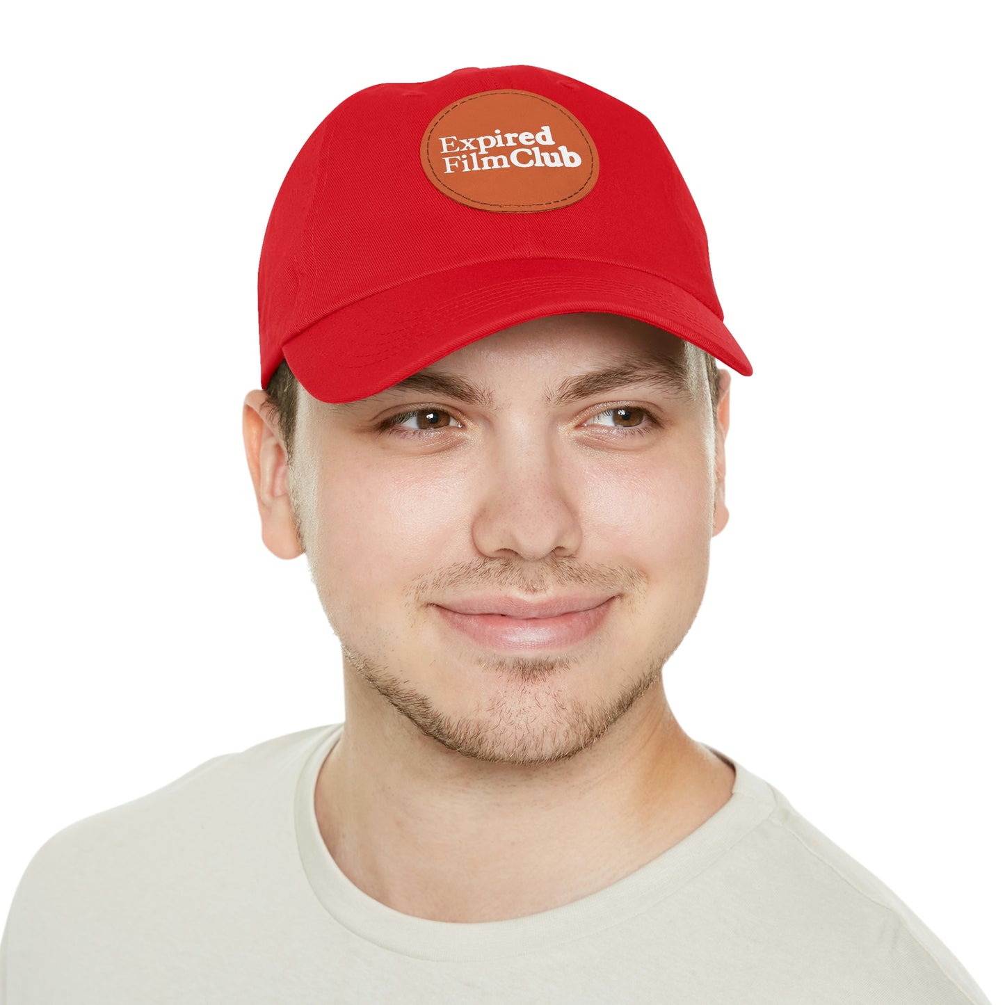 Expired Film Club Logo Hat - Leather Patch (Round)