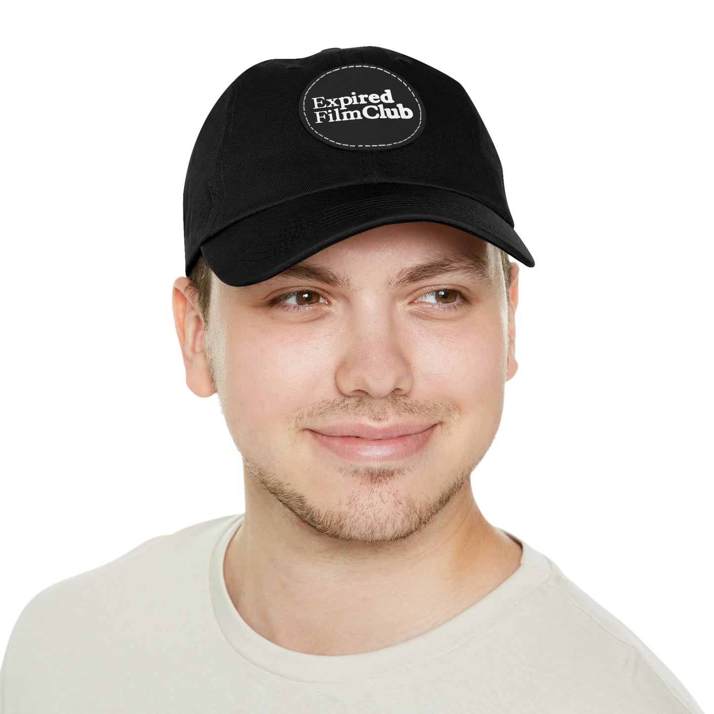Expired Film Club Logo Hat - Leather Patch (Round)