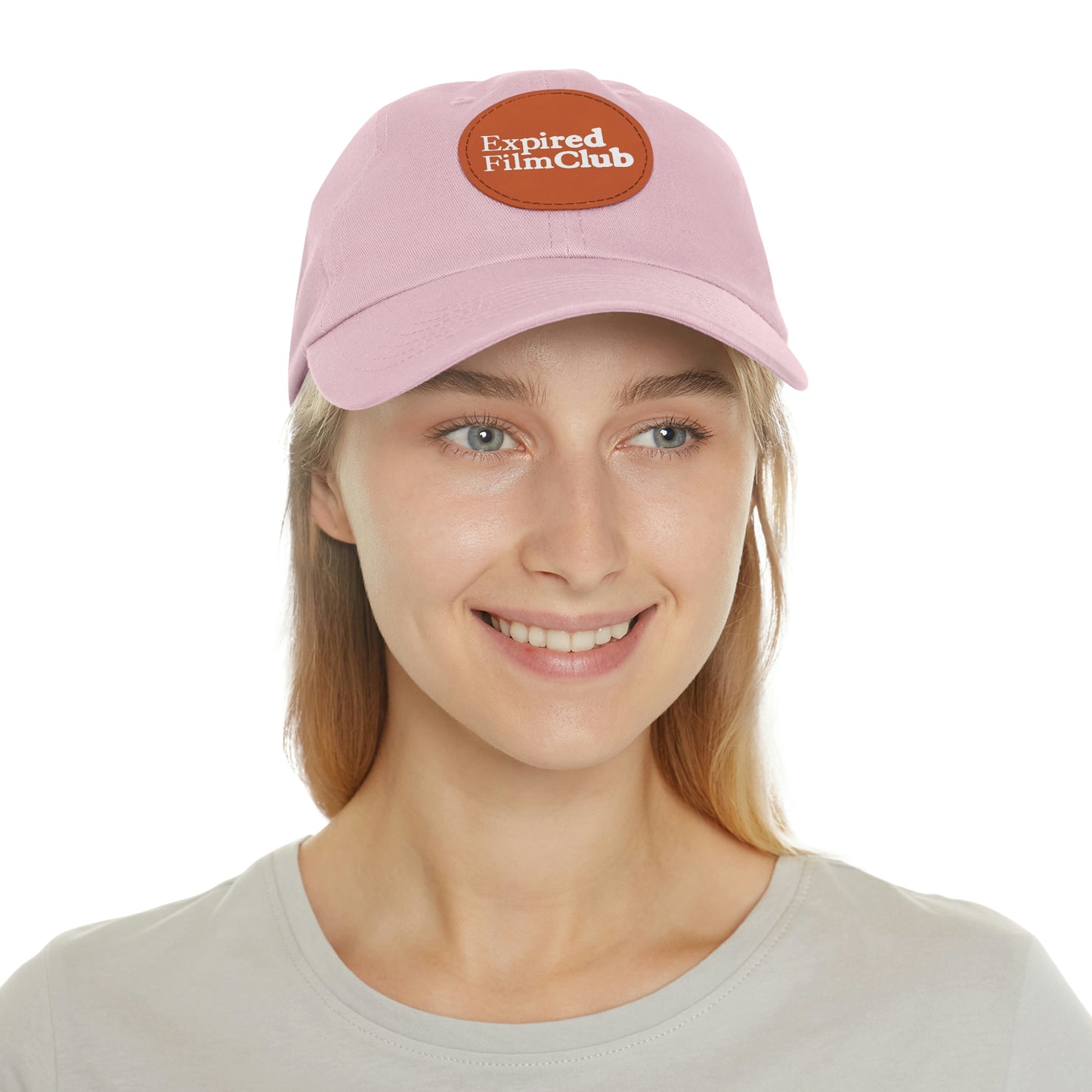Expired Film Club Logo Hat - Leather Patch (Round)