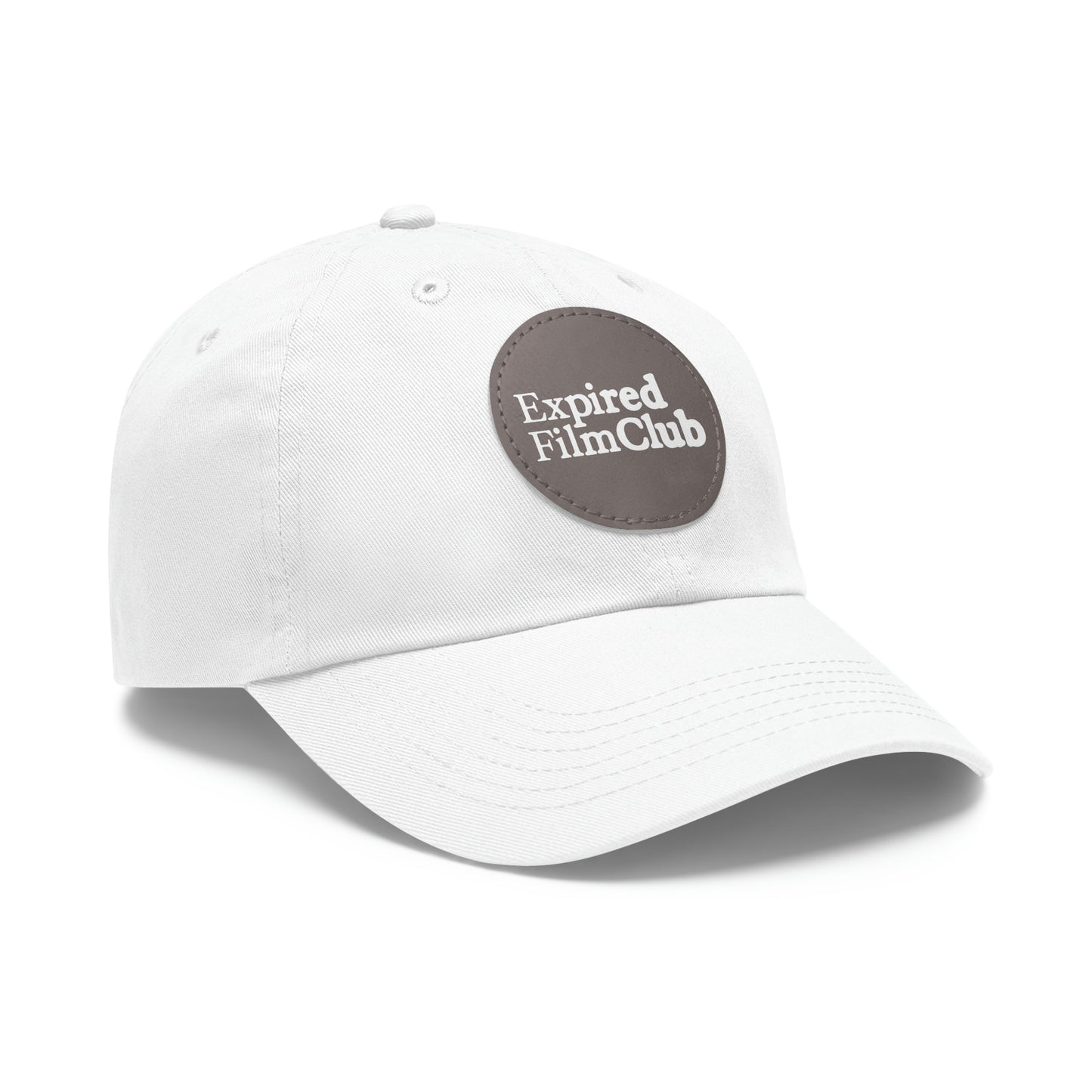 Expired Film Club Logo Hat - Leather Patch (Round)