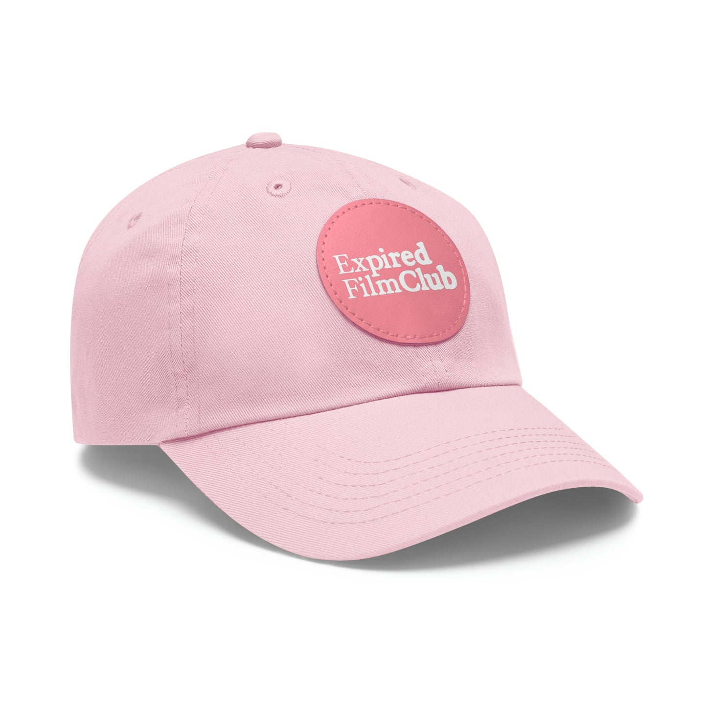 Expired Film Club Logo Hat - Leather Patch (Round)