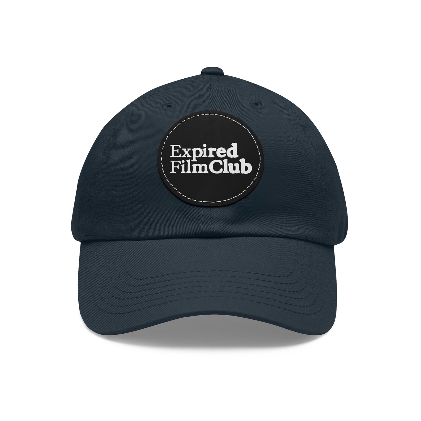 Expired Film Club Logo Hat - Leather Patch (Round)