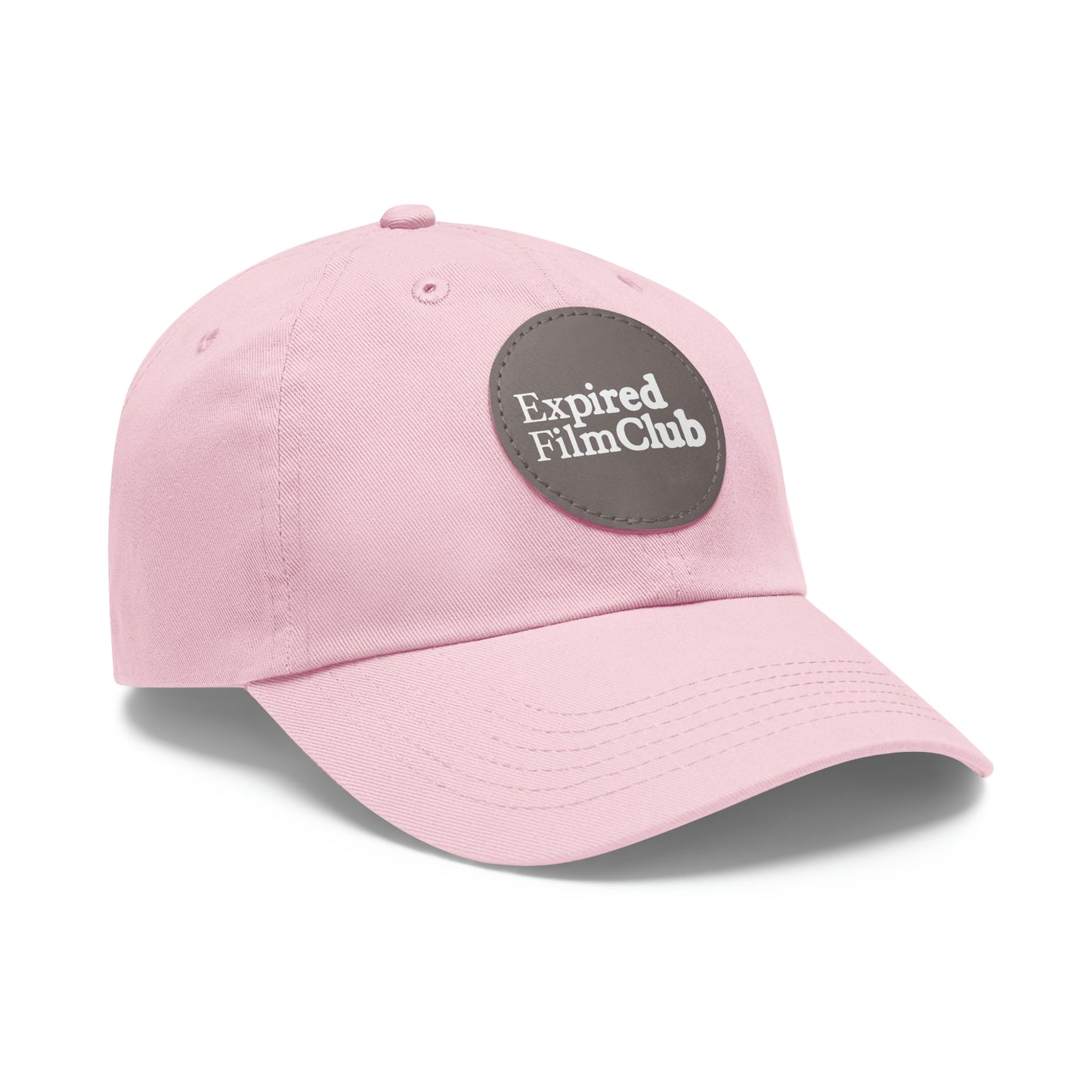 Expired Film Club Logo Hat - Leather Patch (Round)