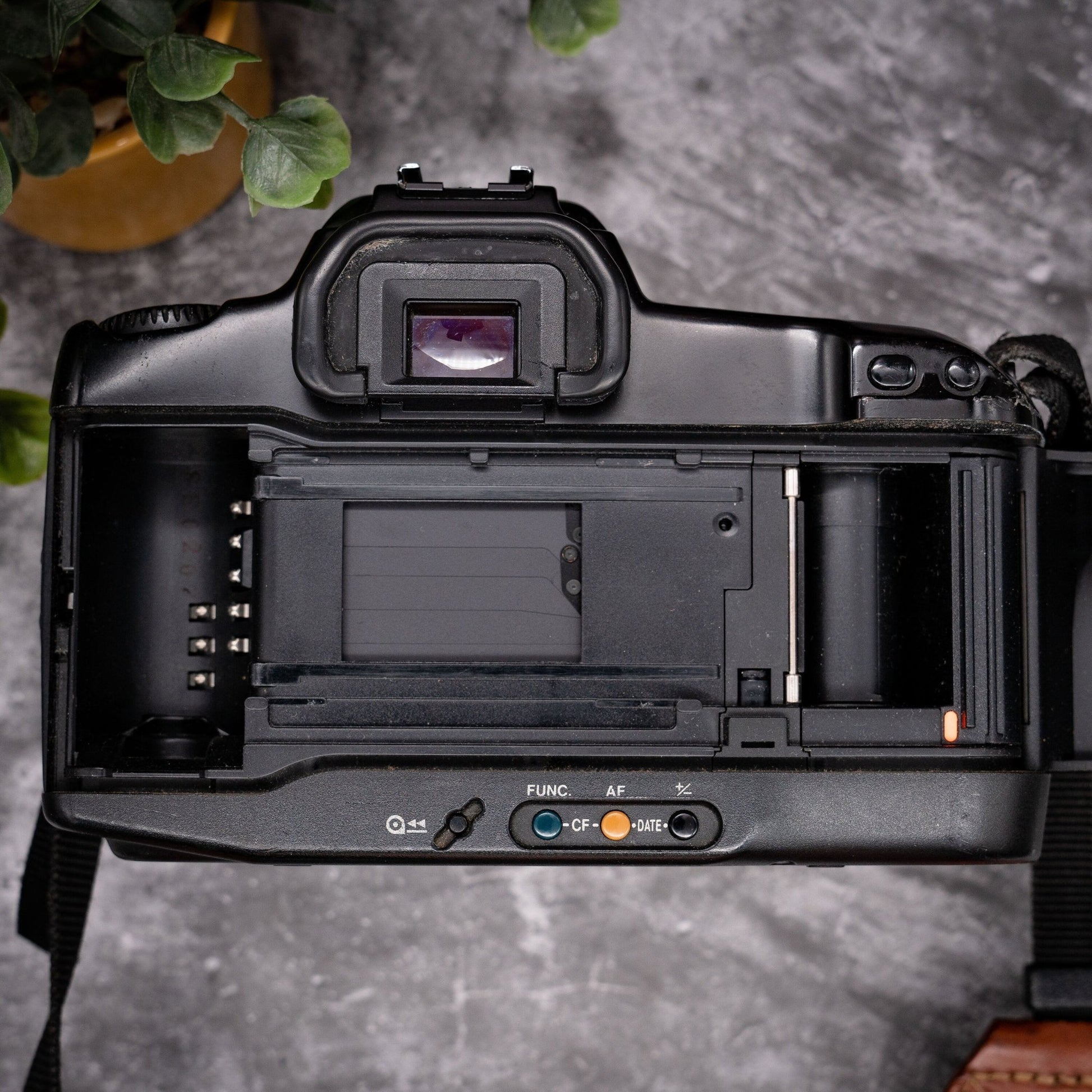 35mm Film Camera Kit | Canon EOS 10QD + 35-80mm Lens, Roll Of Expired Film, Strap - Expired Film Club