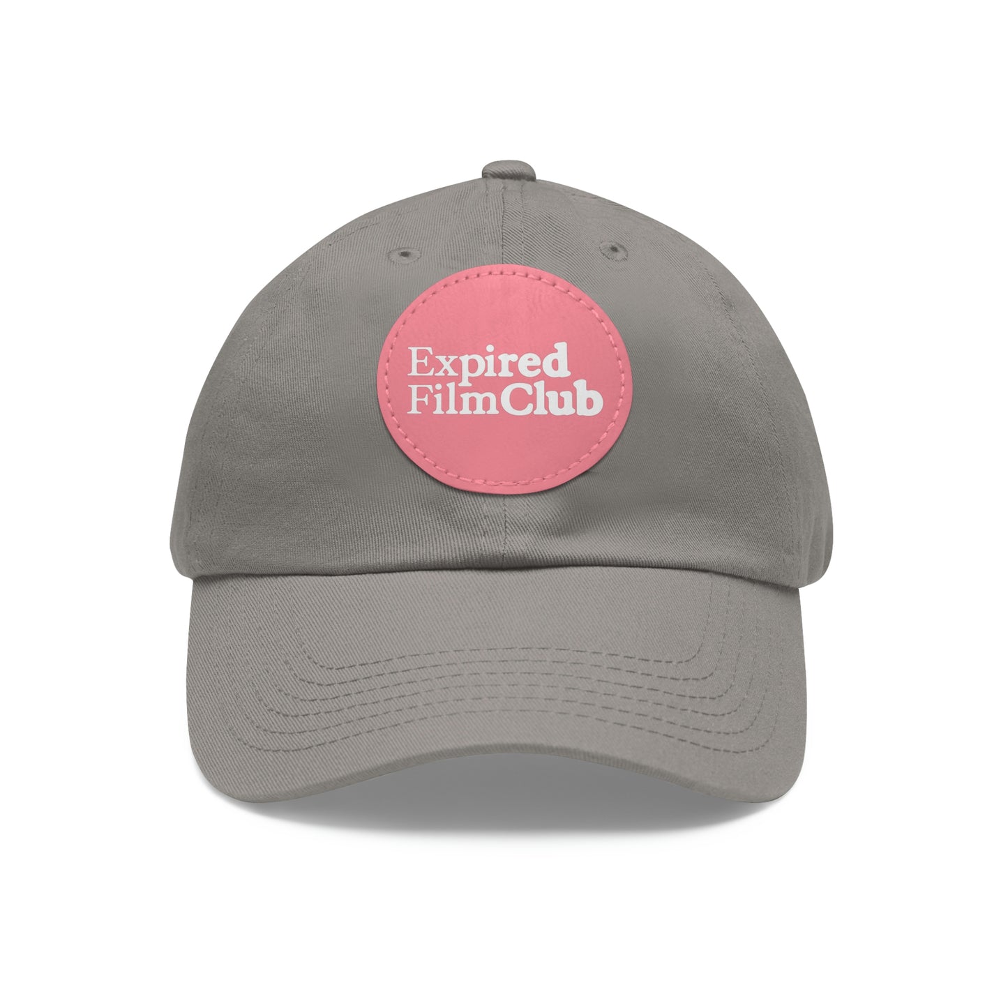 Expired Film Club Logo Hat - Leather Patch (Round)