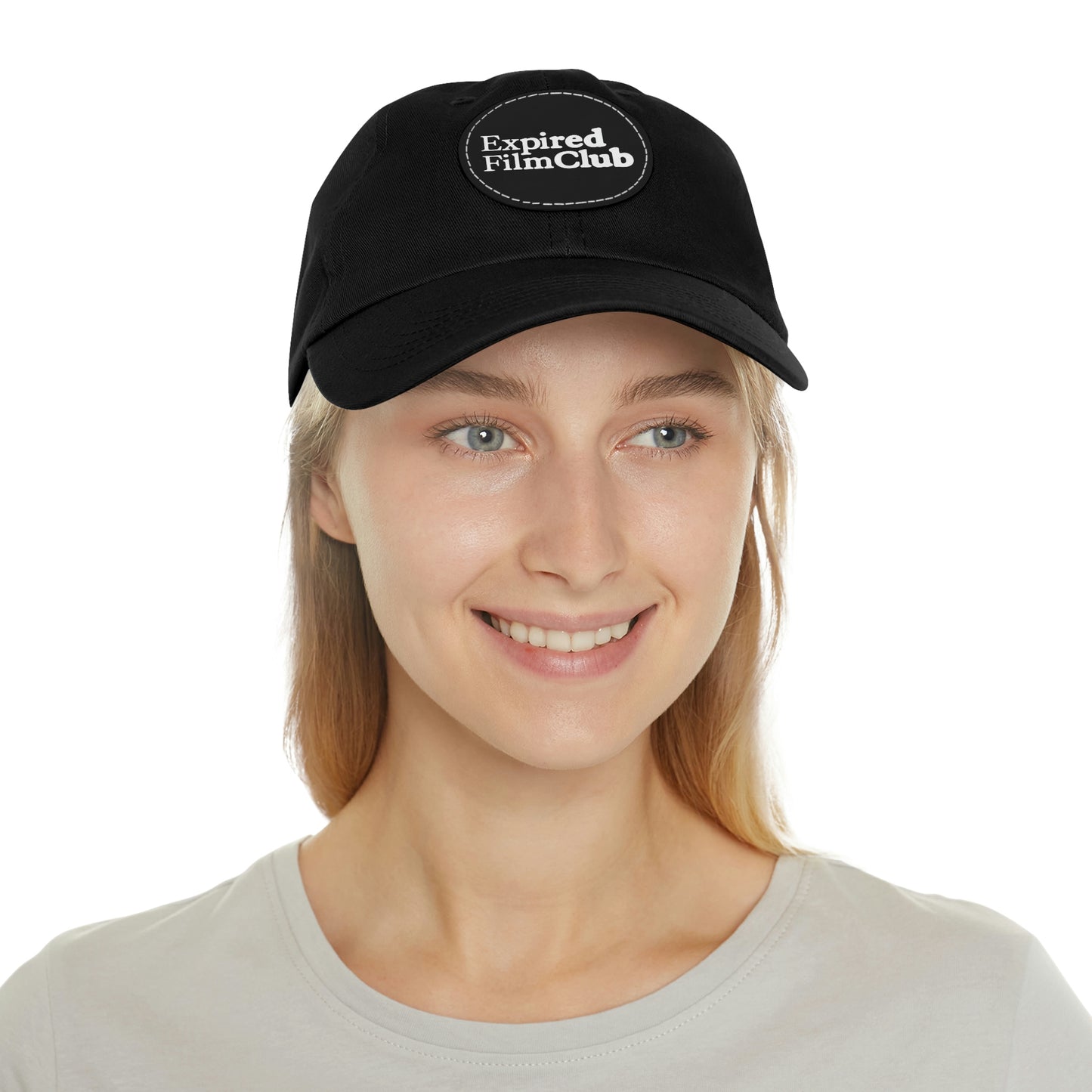 Expired Film Club Logo Hat - Leather Patch (Round)