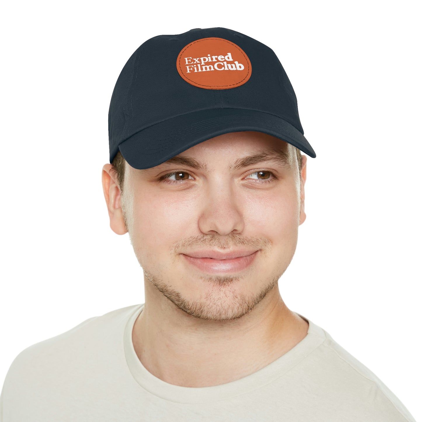 Expired Film Club Logo Hat - Leather Patch (Round)