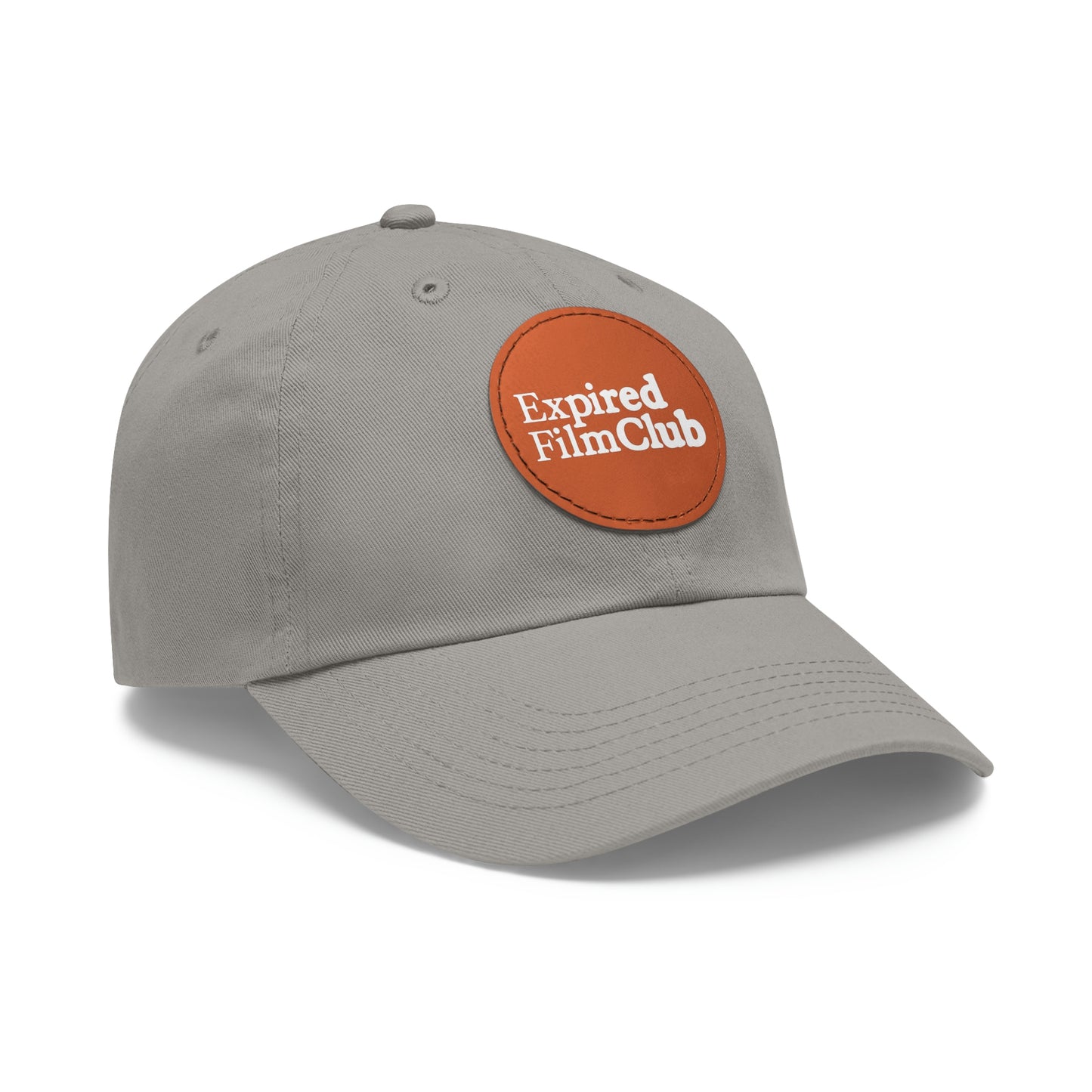 Expired Film Club Logo Hat - Leather Patch (Round)