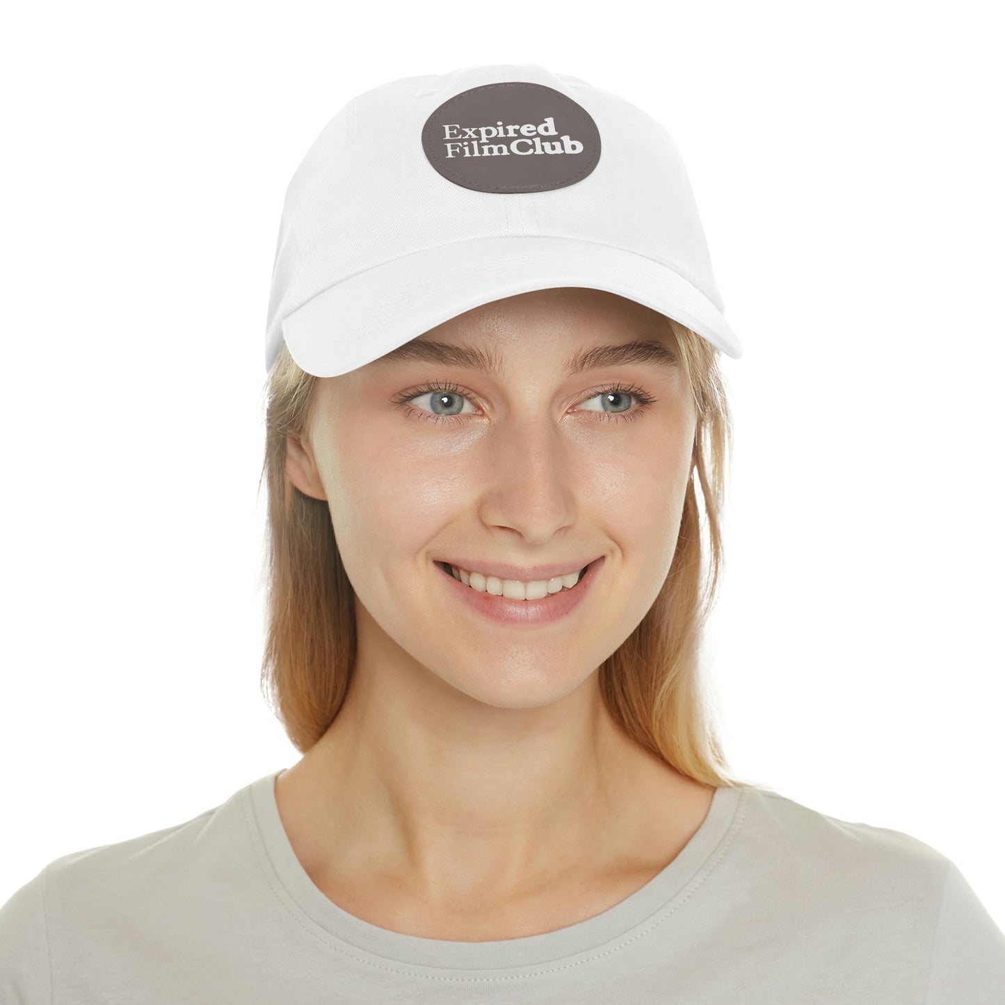 Expired Film Club Logo Hat - Leather Patch (Round)