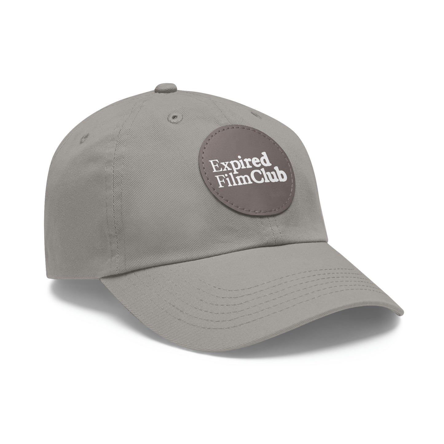 Expired Film Club Logo Hat - Leather Patch (Round)