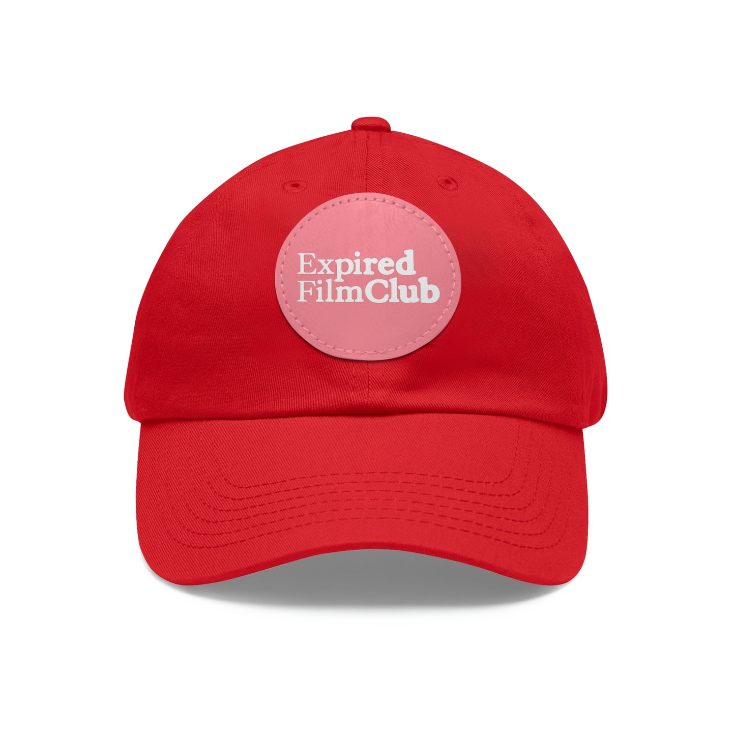 Expired Film Club Logo Hat - Leather Patch (Round)