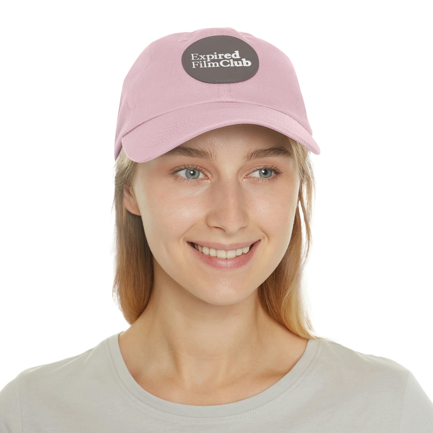 Expired Film Club Logo Hat - Leather Patch (Round)