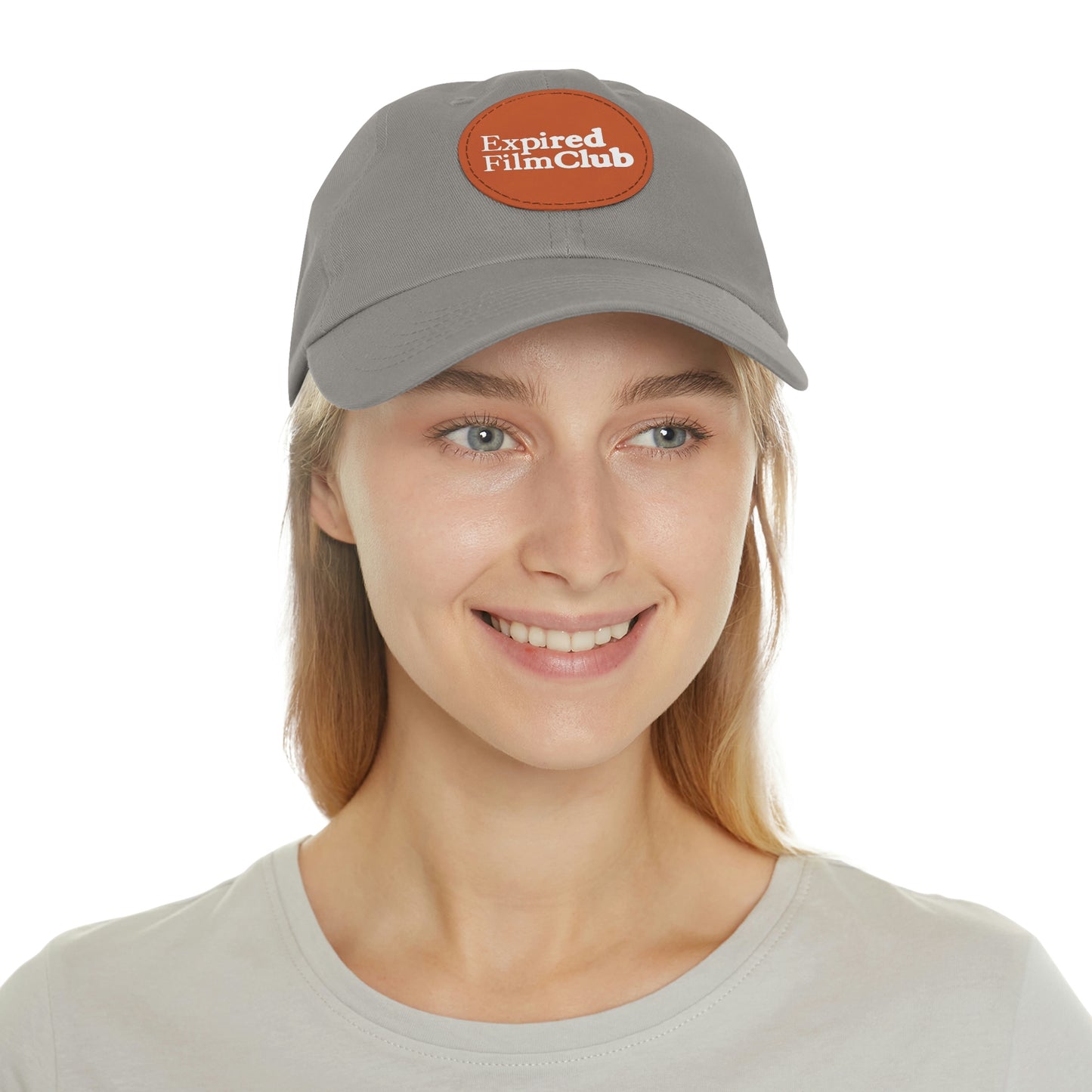 Expired Film Club Logo Hat - Leather Patch (Round)