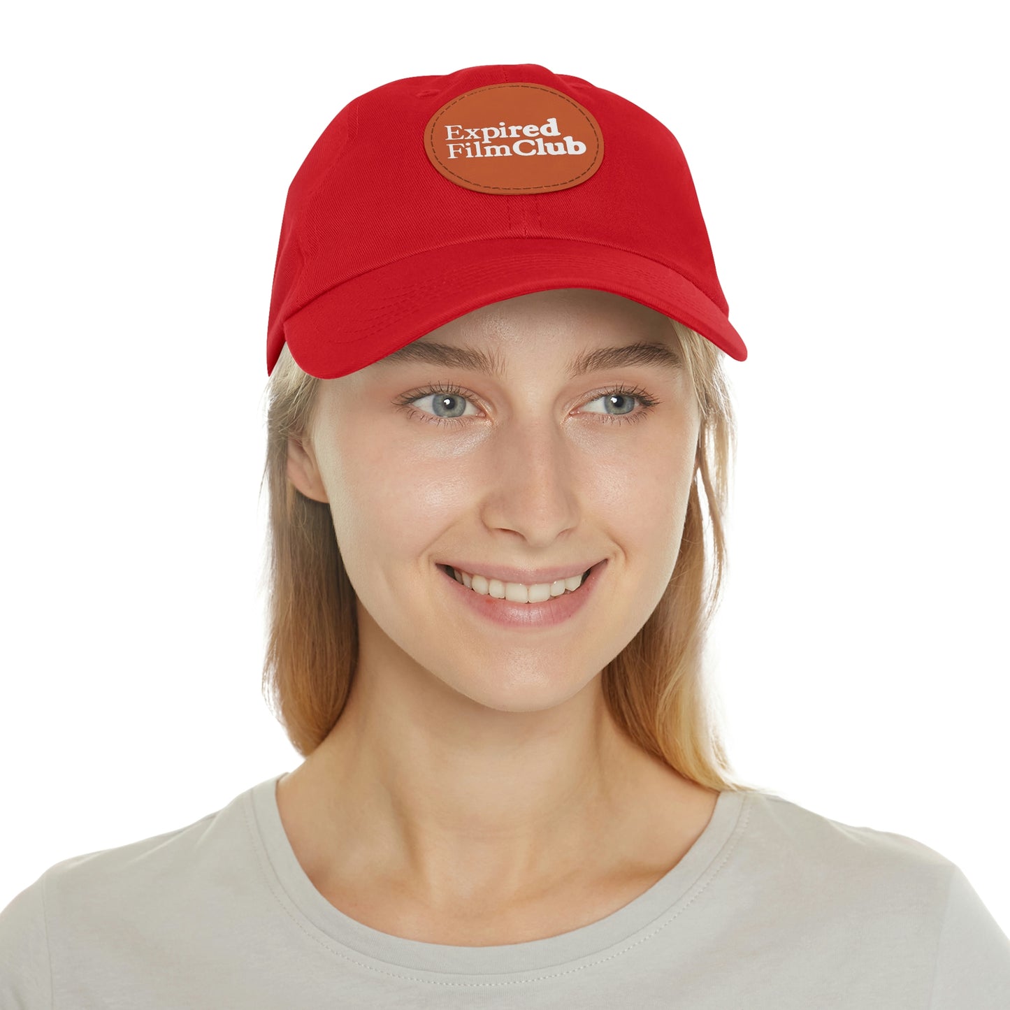Expired Film Club Logo Hat - Leather Patch (Round)