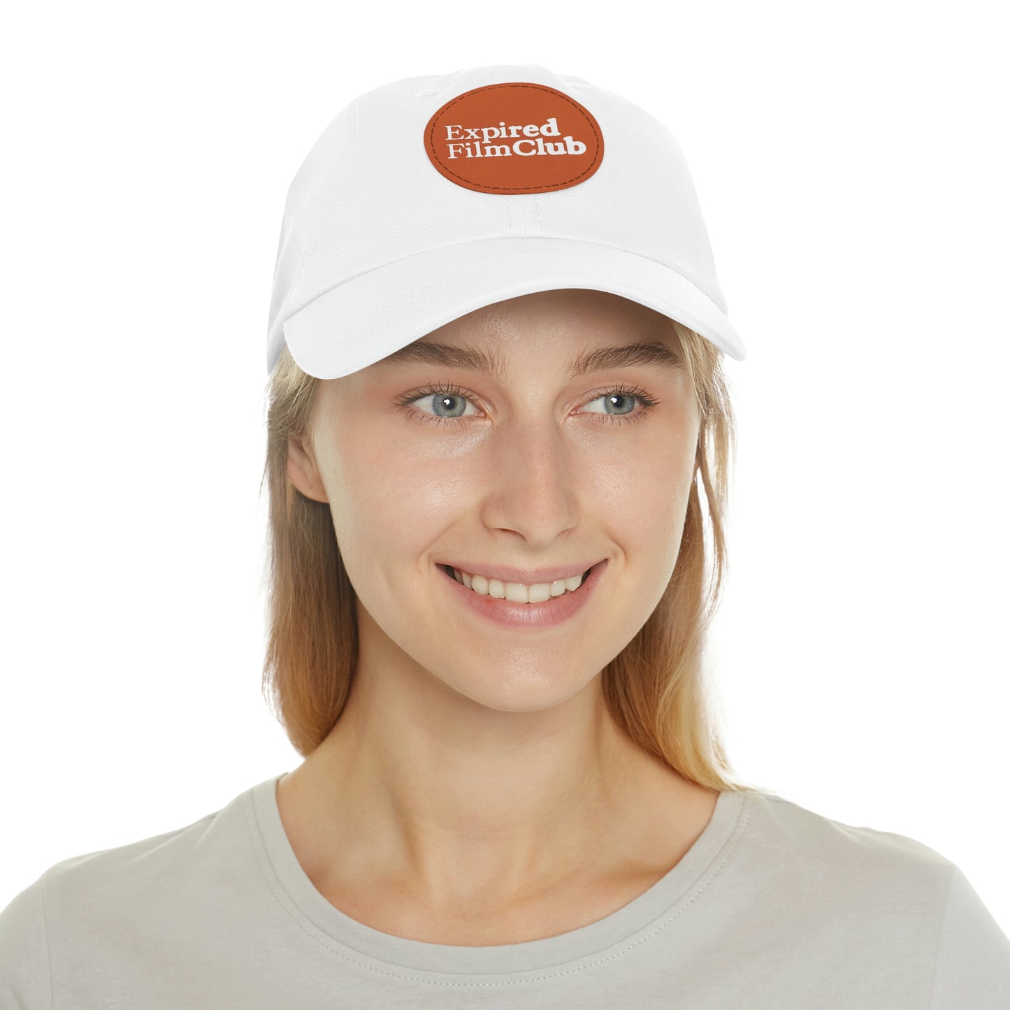 Expired Film Club Logo Hat - Leather Patch (Round)