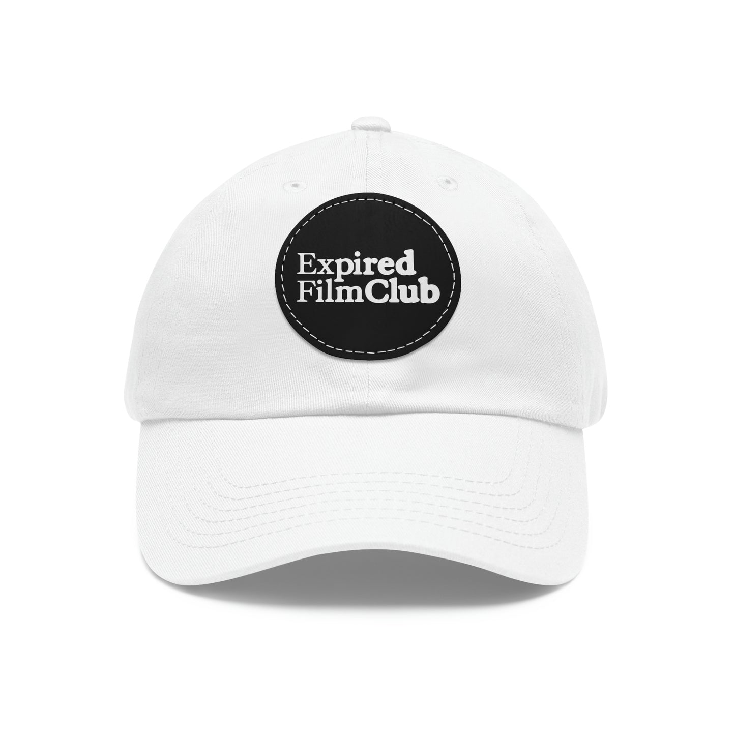 Expired Film Club Logo Hat - Leather Patch (Round)