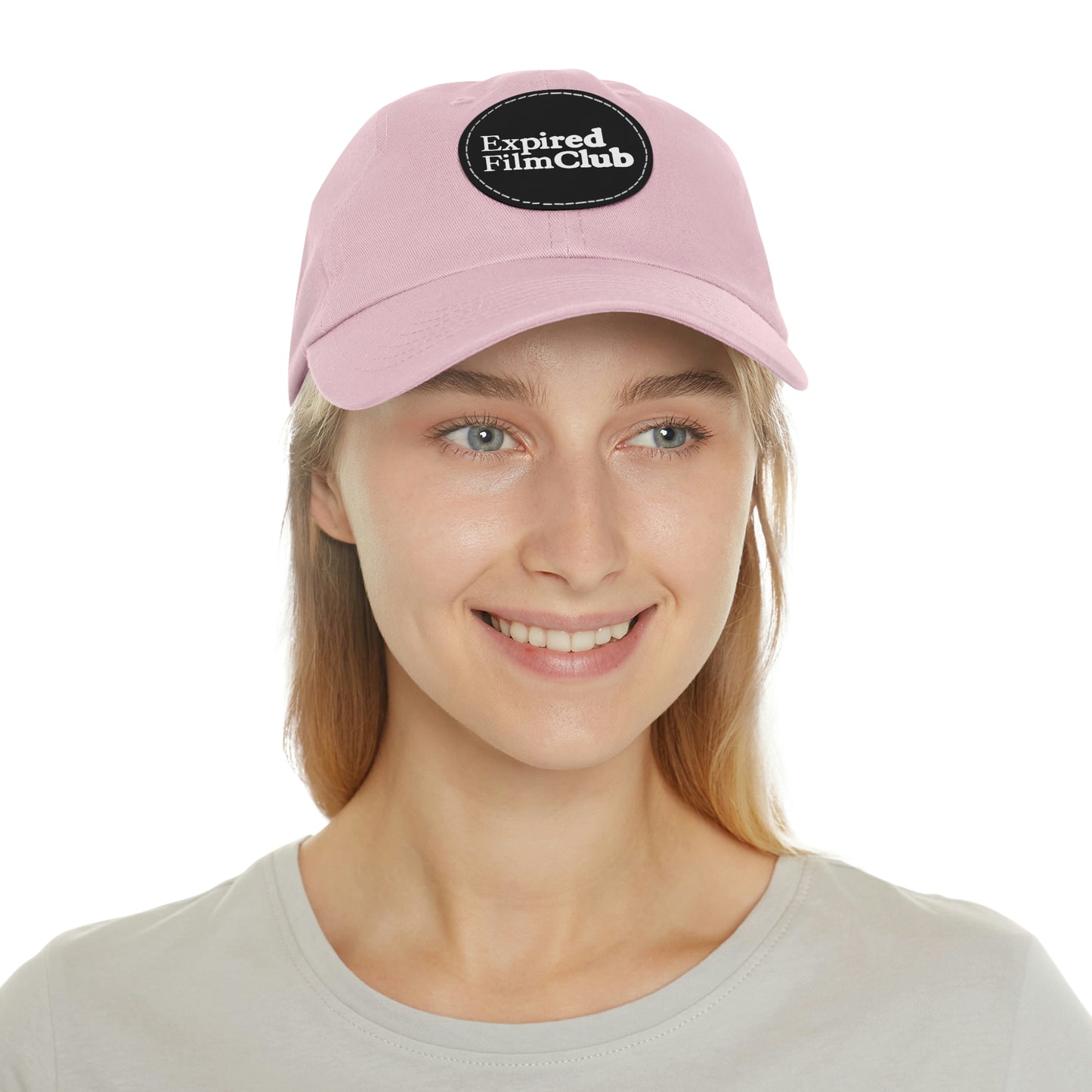 Expired Film Club Logo Hat - Leather Patch (Round)