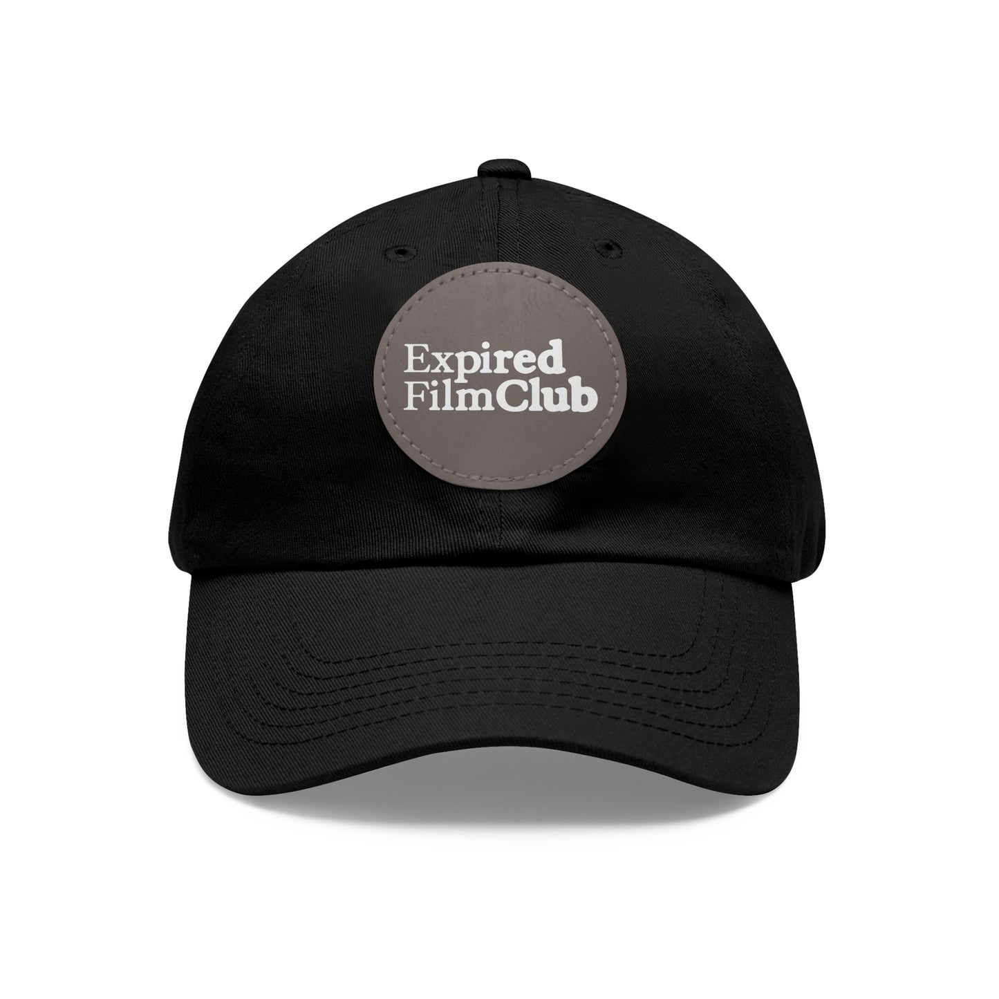 Expired Film Club Logo Hat - Leather Patch (Round)