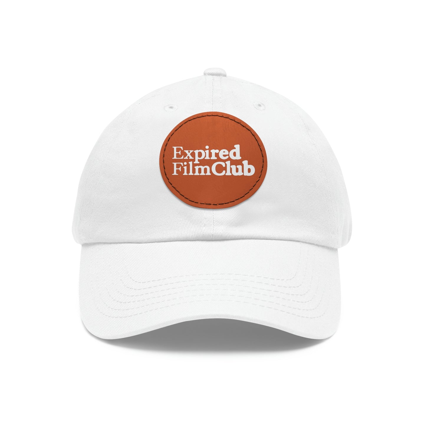 Expired Film Club Logo Hat - Leather Patch (Round)