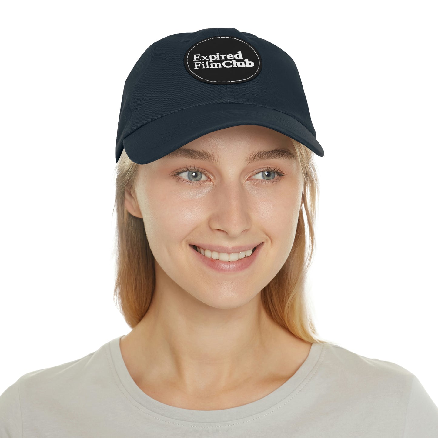Expired Film Club Logo Hat - Leather Patch (Round)