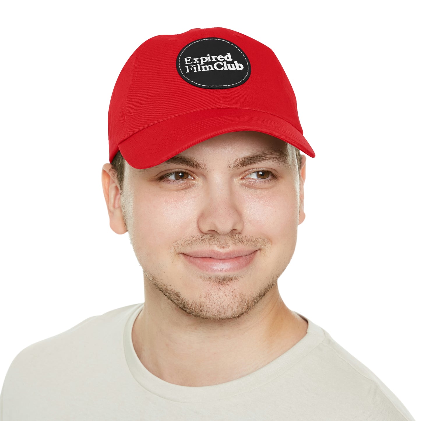 Expired Film Club Logo Hat - Leather Patch (Round)