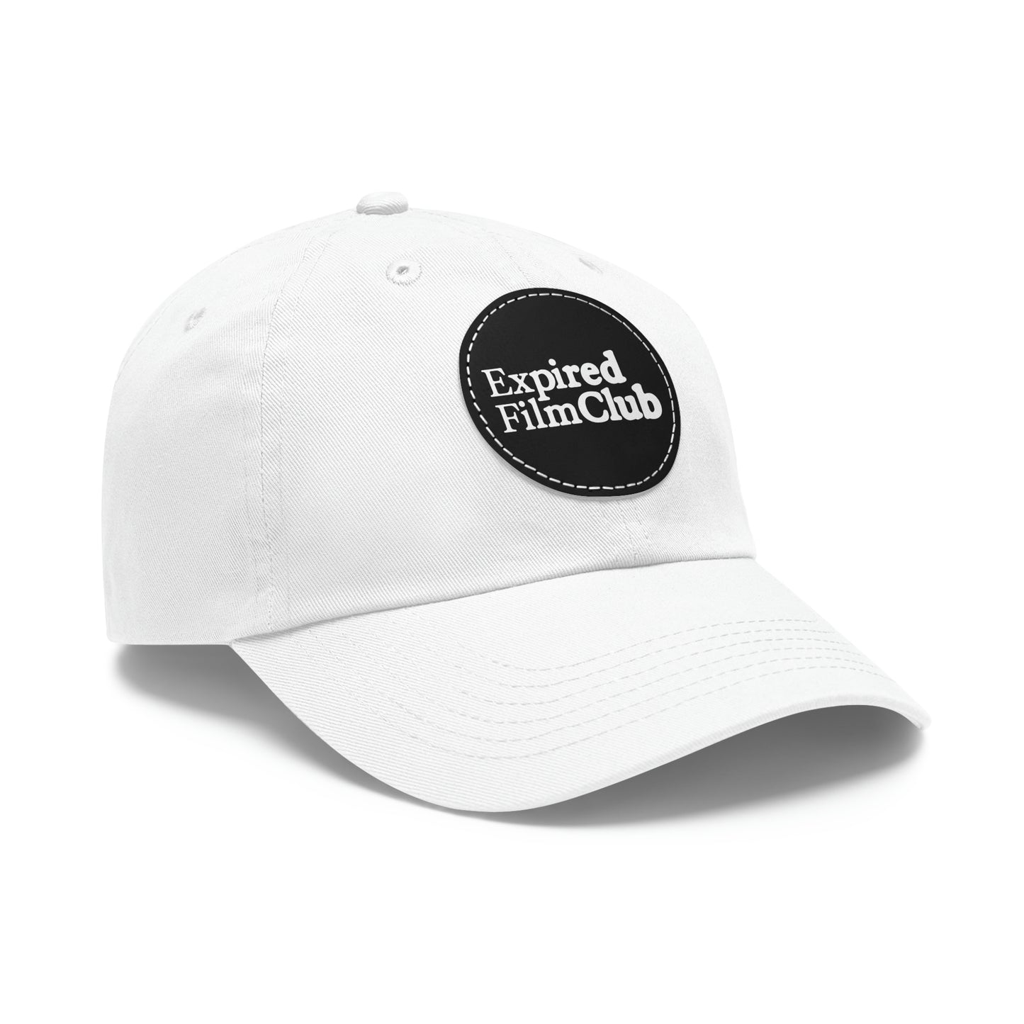 Expired Film Club Logo Hat - Leather Patch (Round)