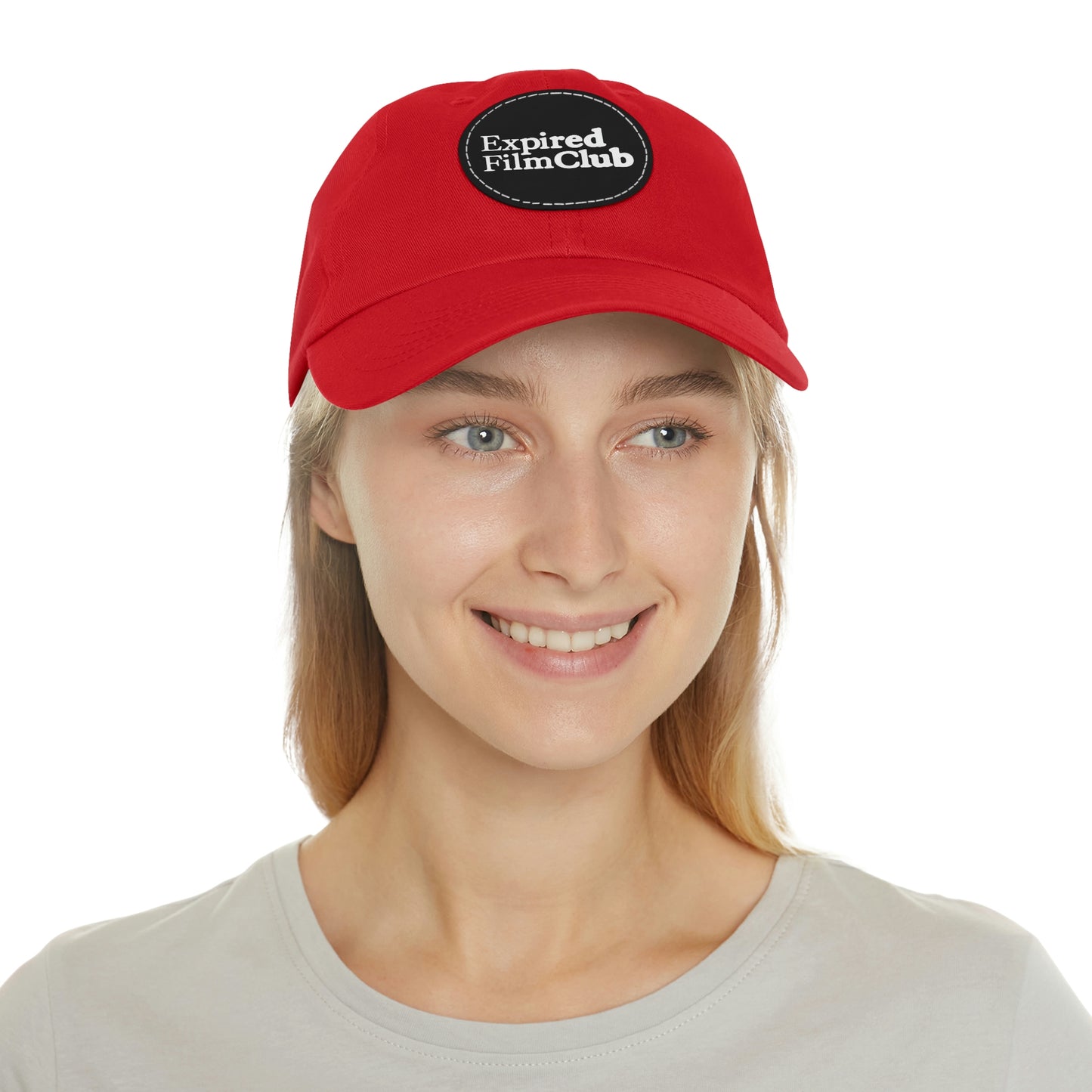 Expired Film Club Logo Hat - Leather Patch (Round)