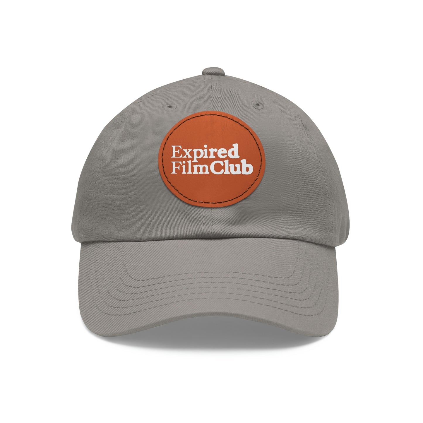 Expired Film Club Logo Hat - Leather Patch (Round)