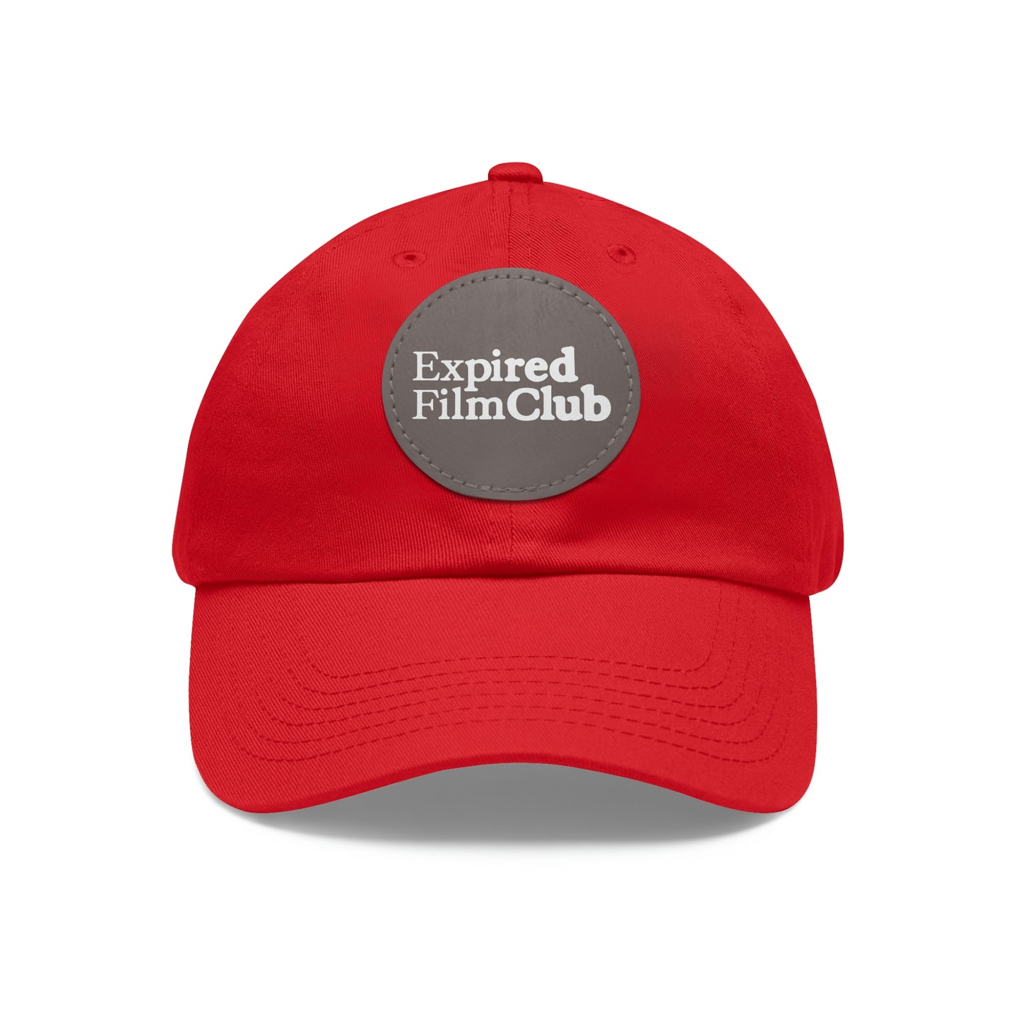 Expired Film Club Logo Hat - Leather Patch (Round)