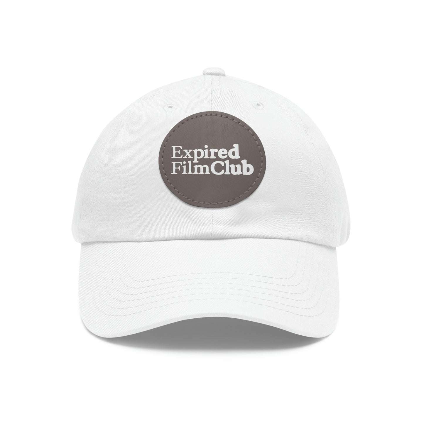 Expired Film Club Logo Hat - Leather Patch (Round)