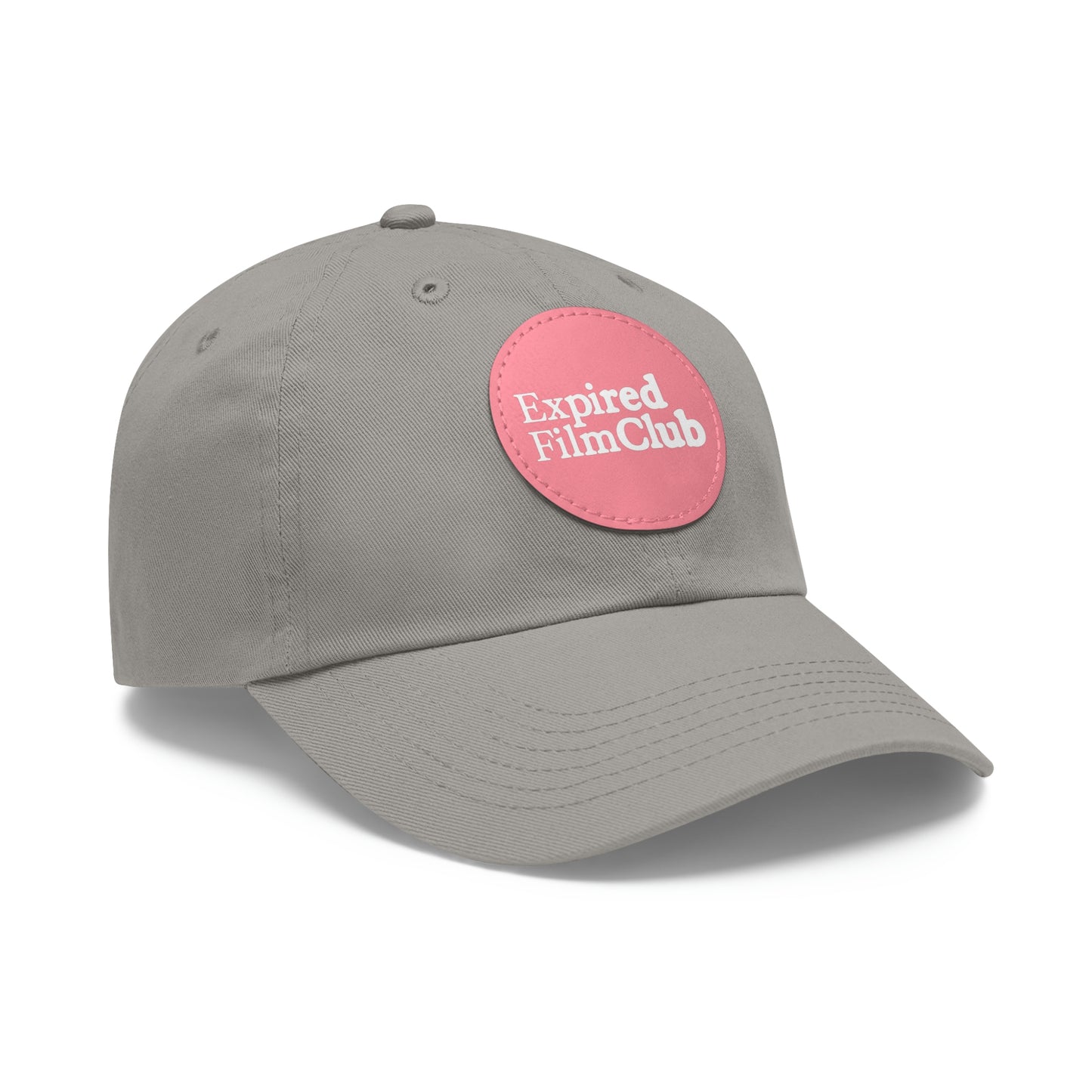 Expired Film Club Logo Hat - Leather Patch (Round)