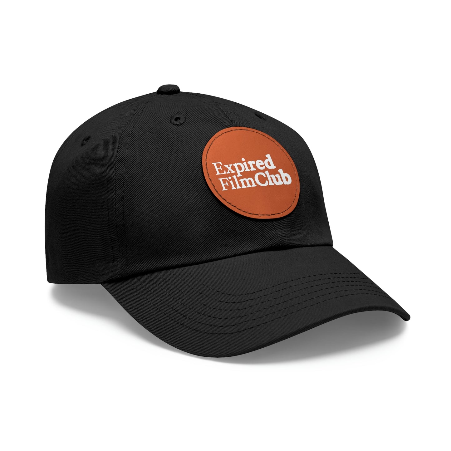 Expired Film Club Logo Hat - Leather Patch (Round)