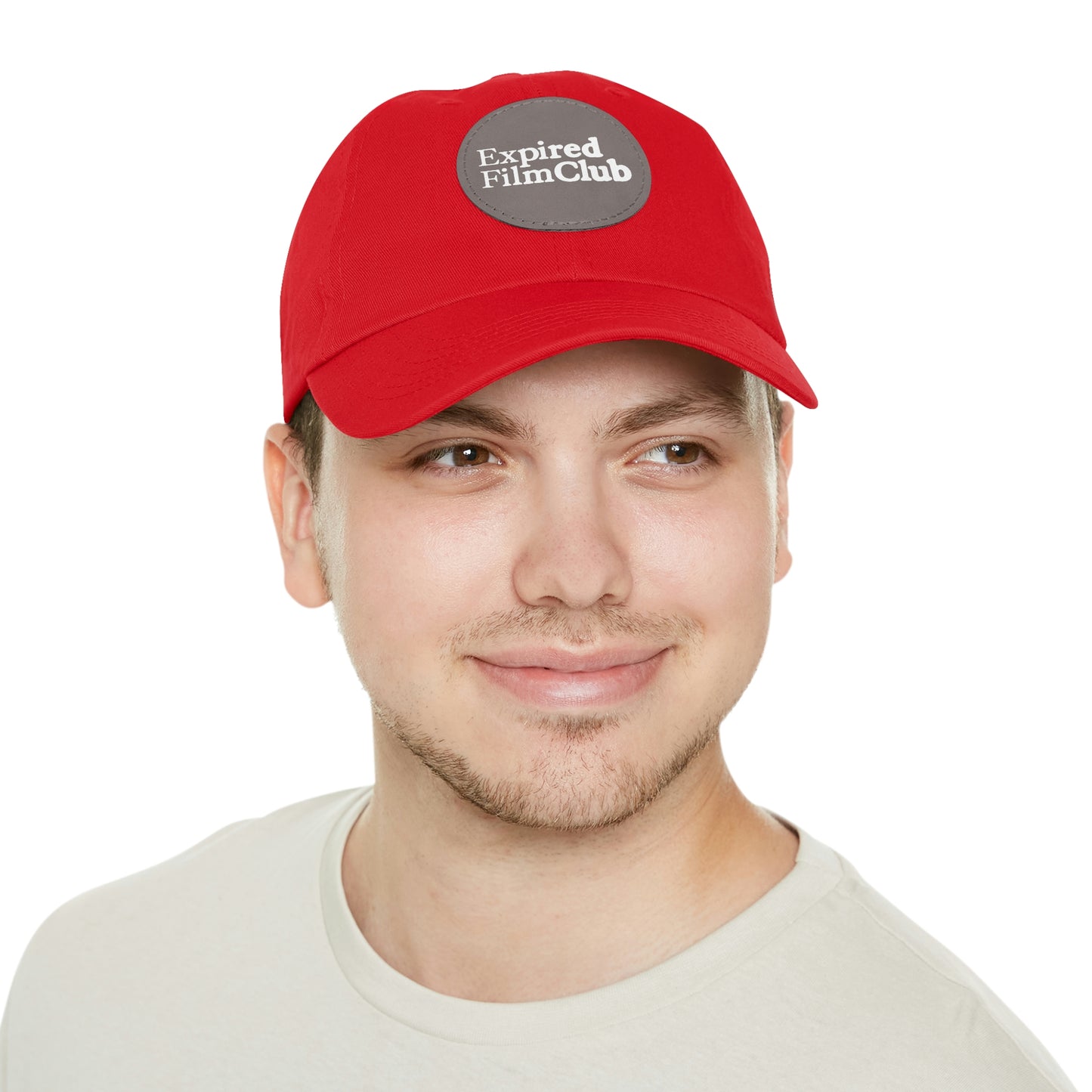 Expired Film Club Logo Hat - Leather Patch (Round)