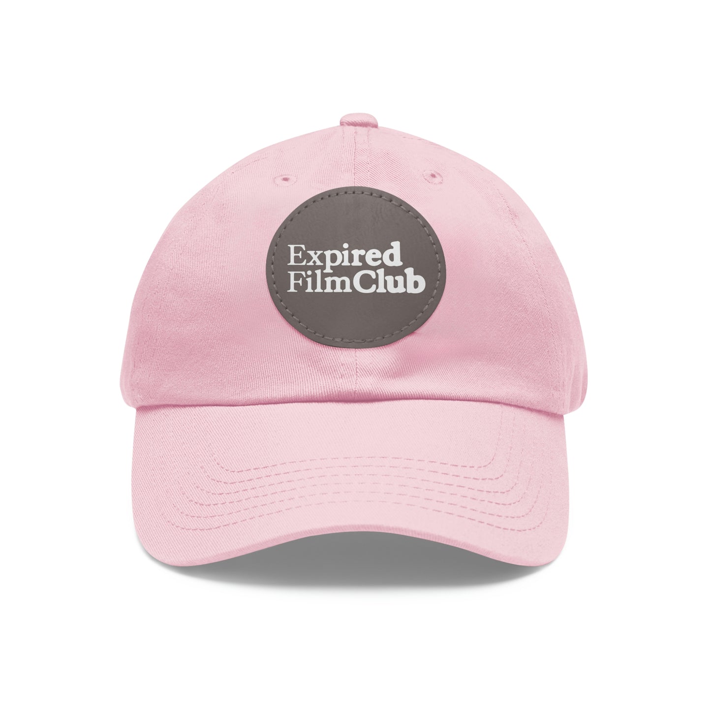 Expired Film Club Logo Hat - Leather Patch (Round)