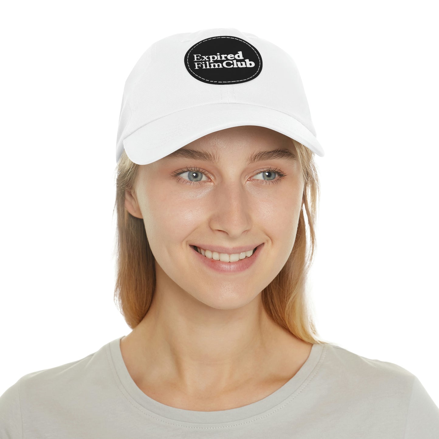 Expired Film Club Logo Hat - Leather Patch (Round)