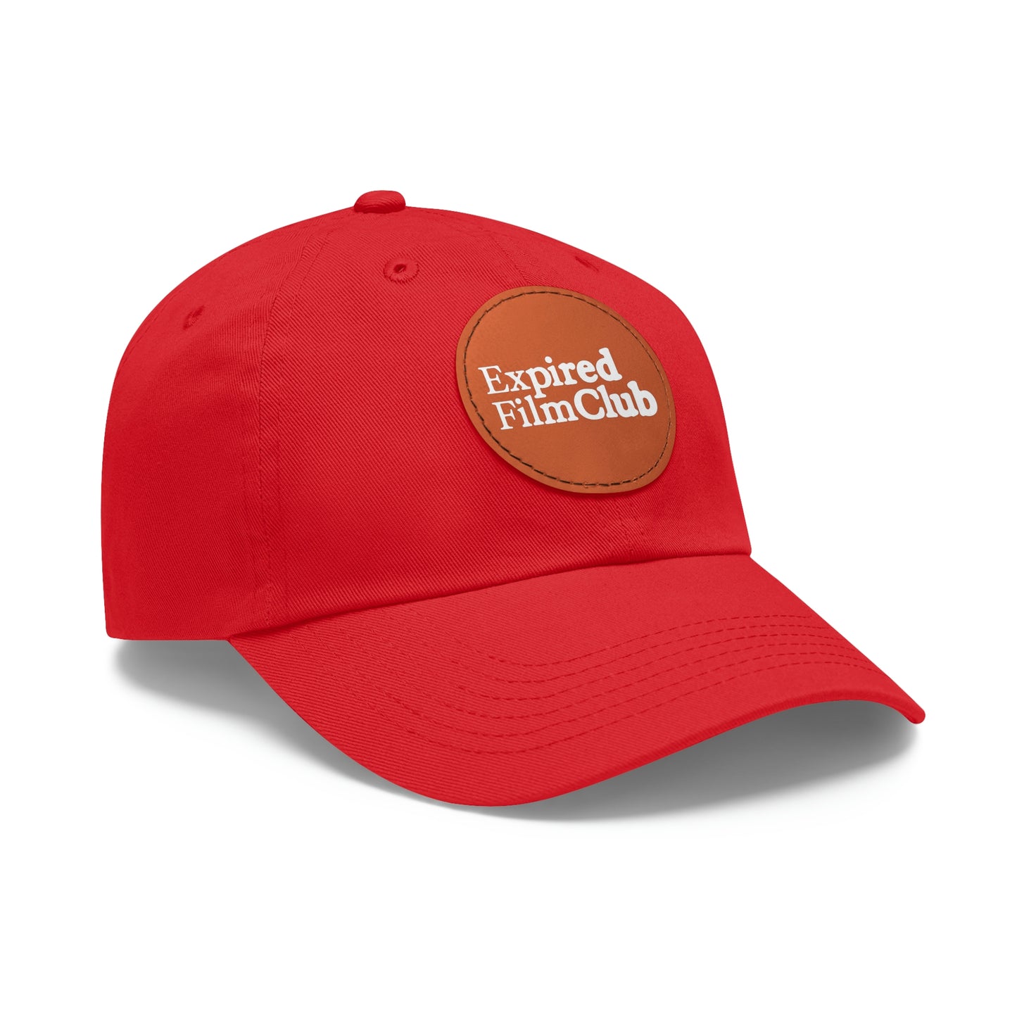Expired Film Club Logo Hat - Leather Patch (Round)