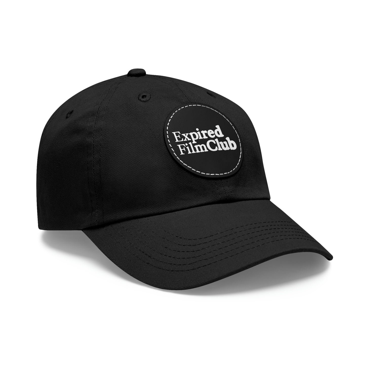 Expired Film Club Logo Hat - Leather Patch (Round)