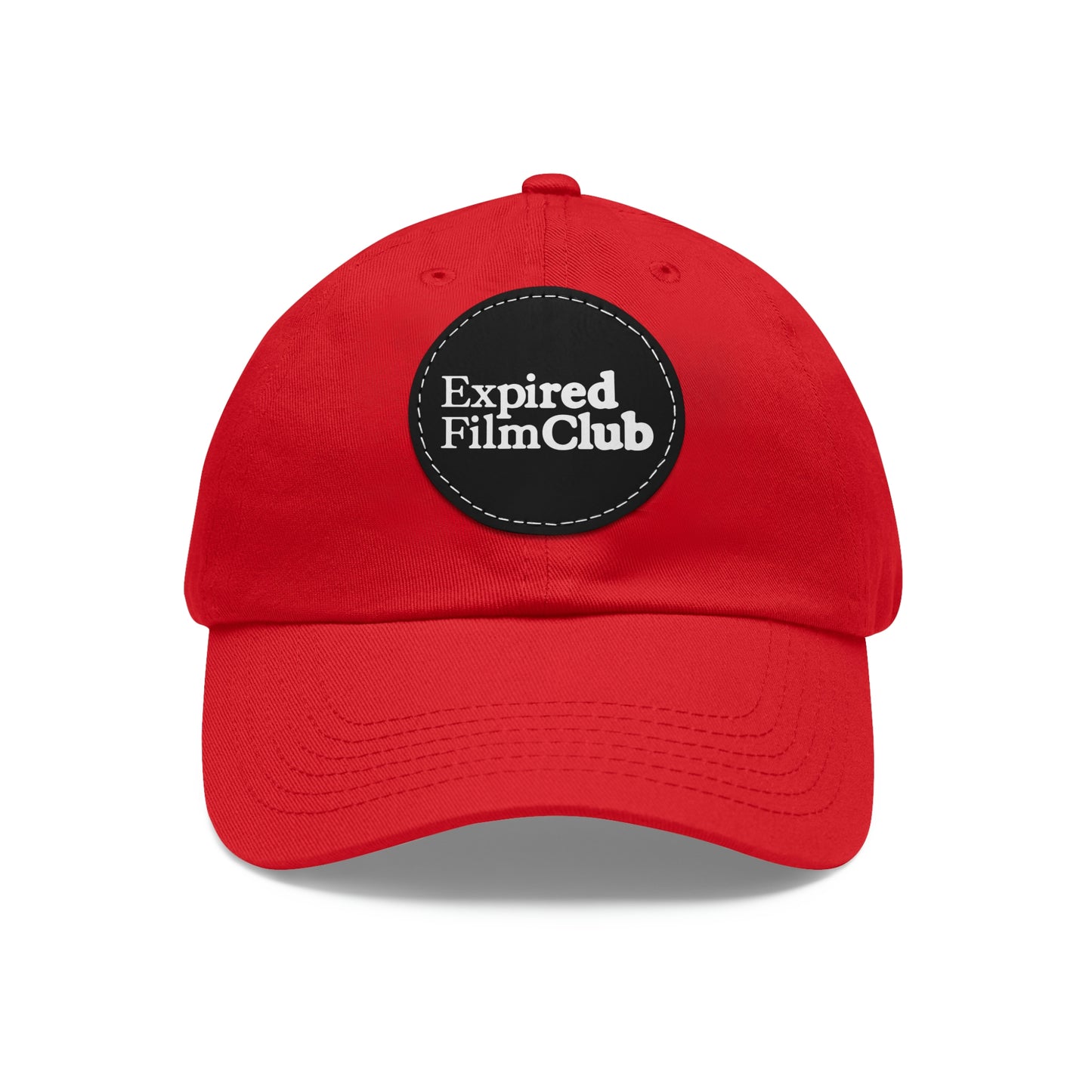 Expired Film Club Logo Hat - Leather Patch (Round)