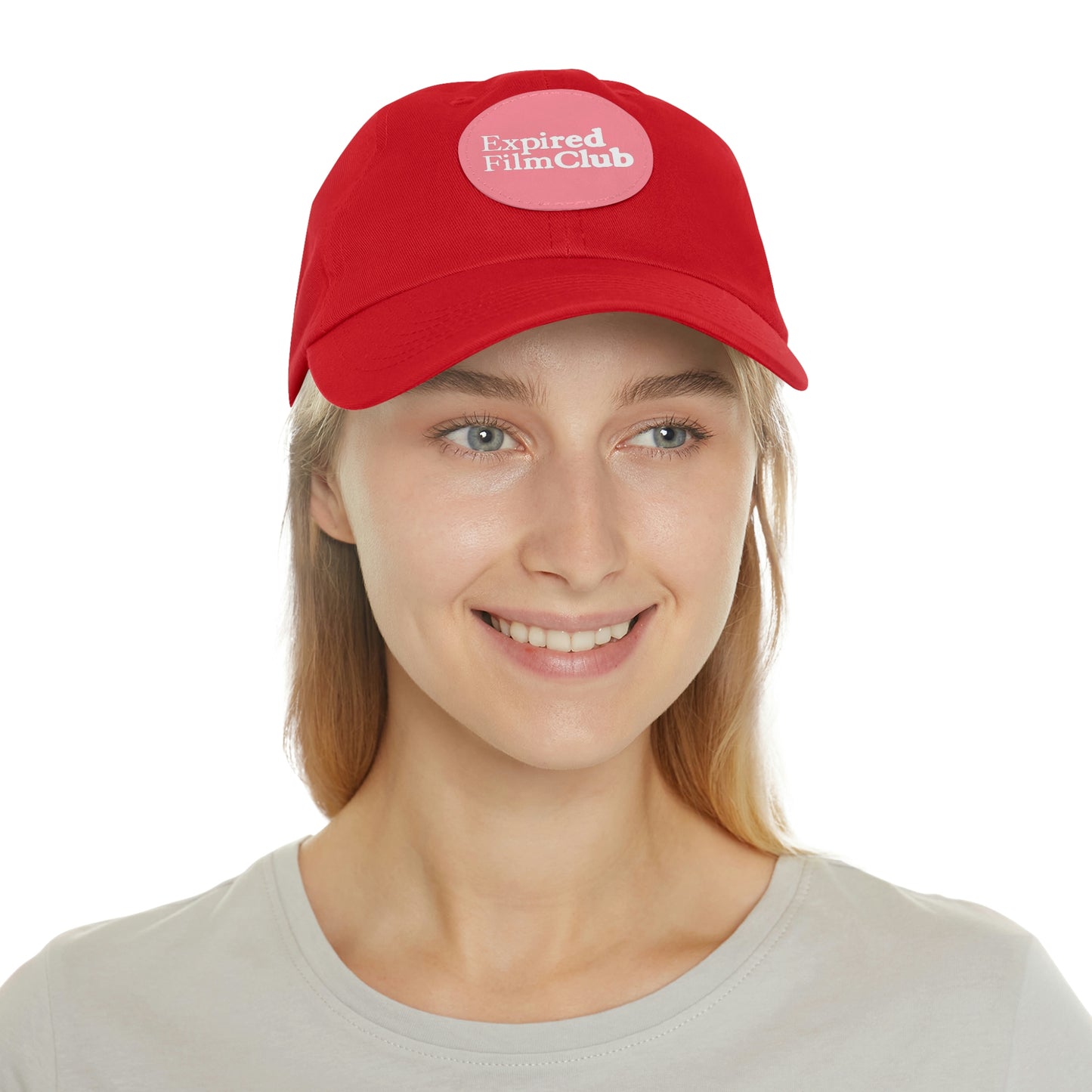 Expired Film Club Logo Hat - Leather Patch (Round)