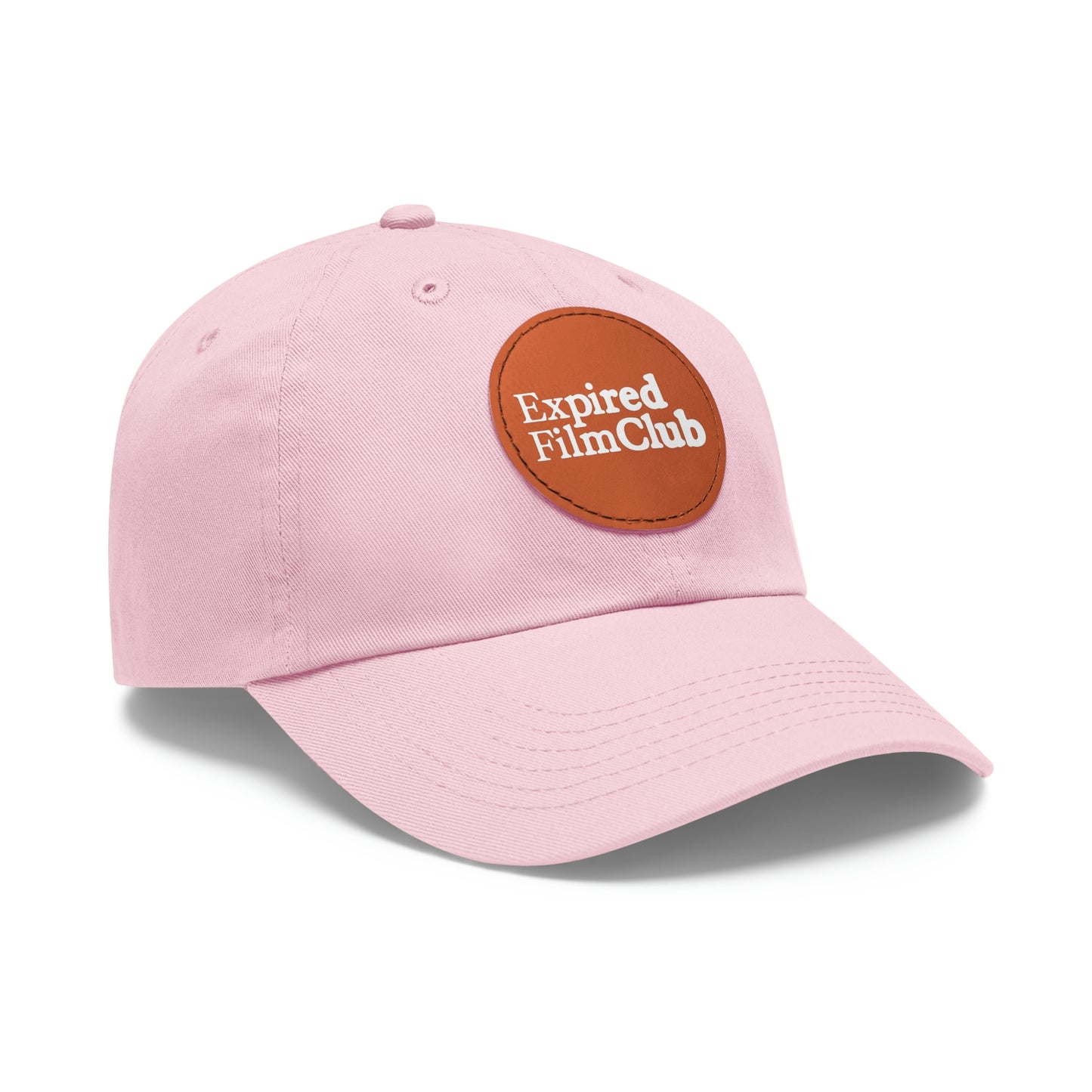 Expired Film Club Logo Hat - Leather Patch (Round)
