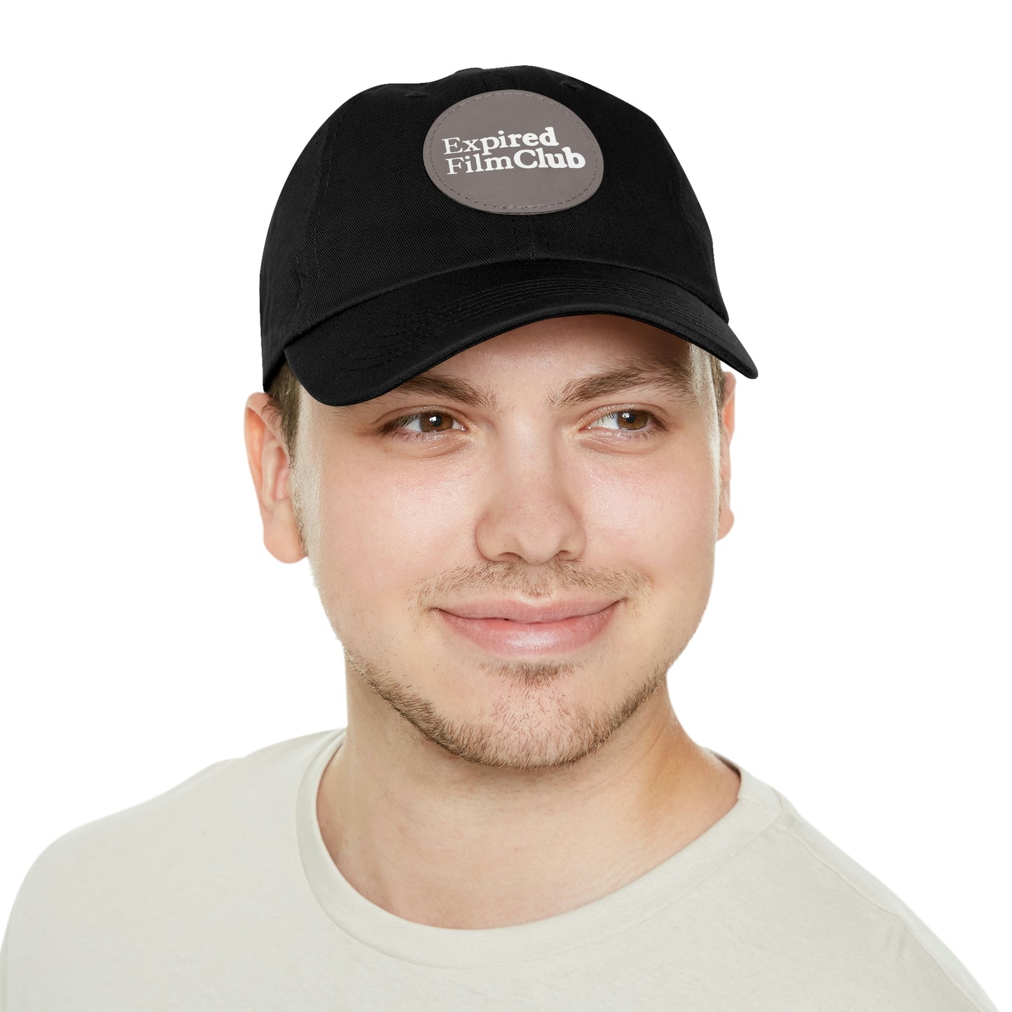 Expired Film Club Logo Hat - Leather Patch (Round)