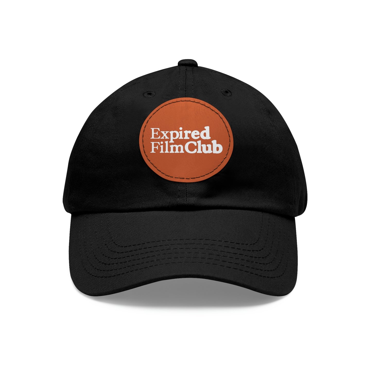 Expired Film Club Logo Hat - Leather Patch (Round)