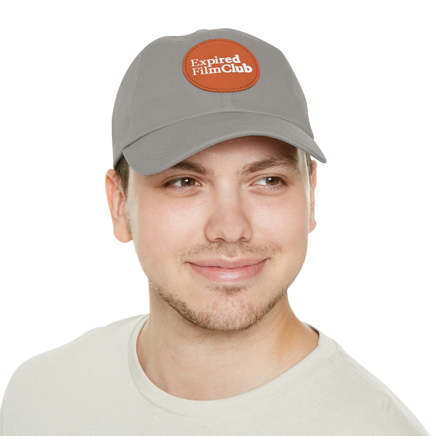 Expired Film Club Logo Hat - Leather Patch (Round)