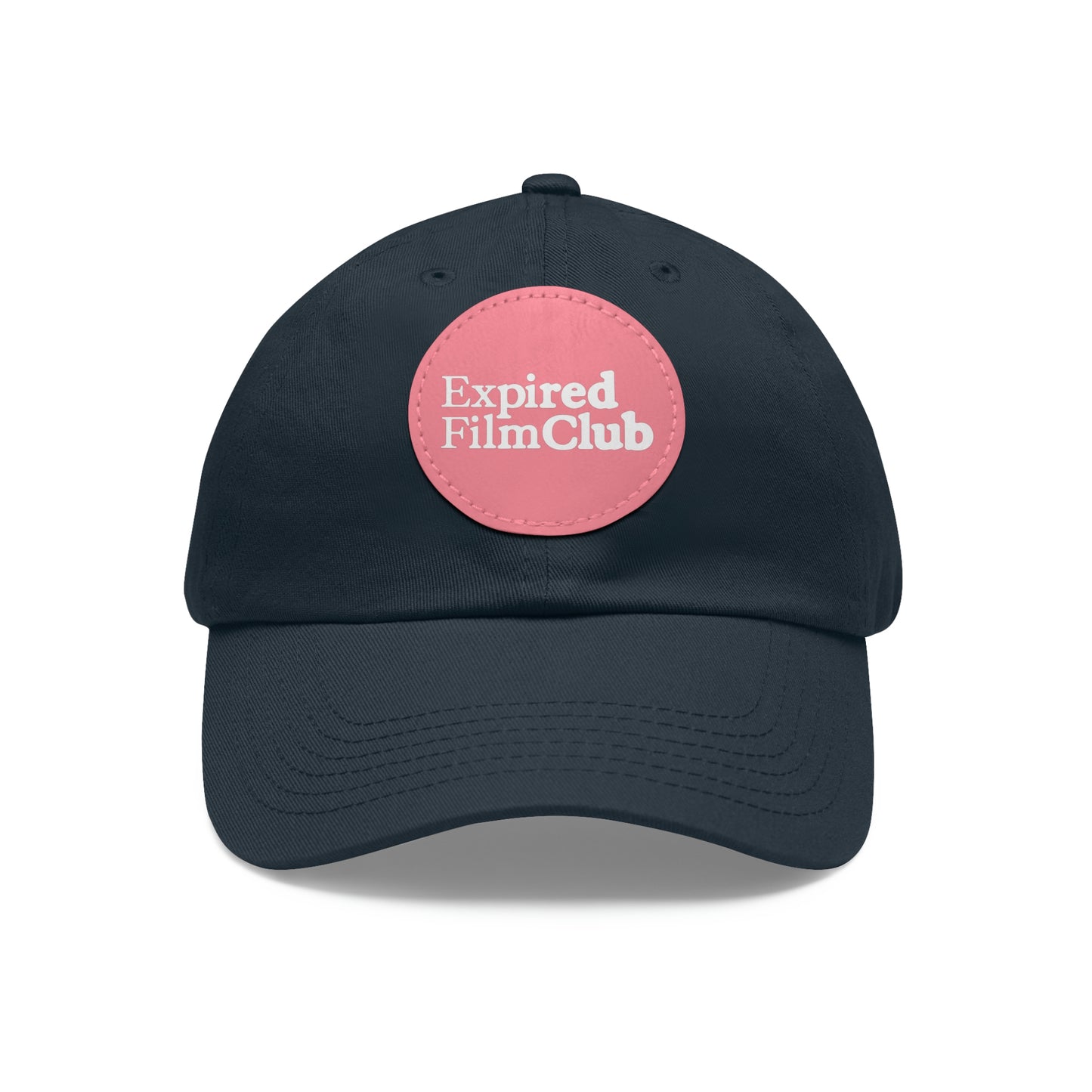Expired Film Club Logo Hat - Leather Patch (Round)